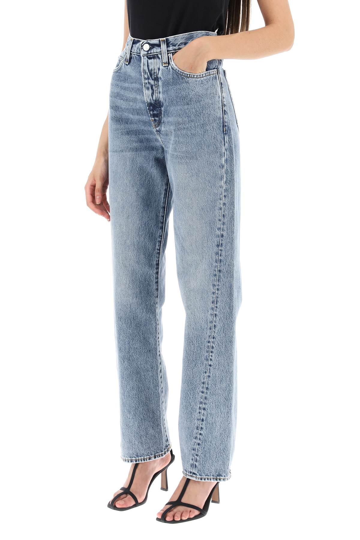 Toteme twisted seam straight jeans image 3