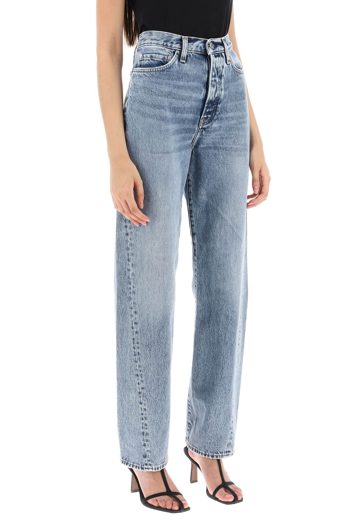 Toteme twisted seam straight jeans image 1