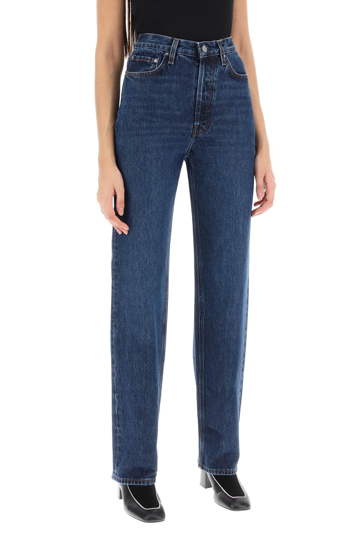 Toteme organic denim classic cut jeans image 1