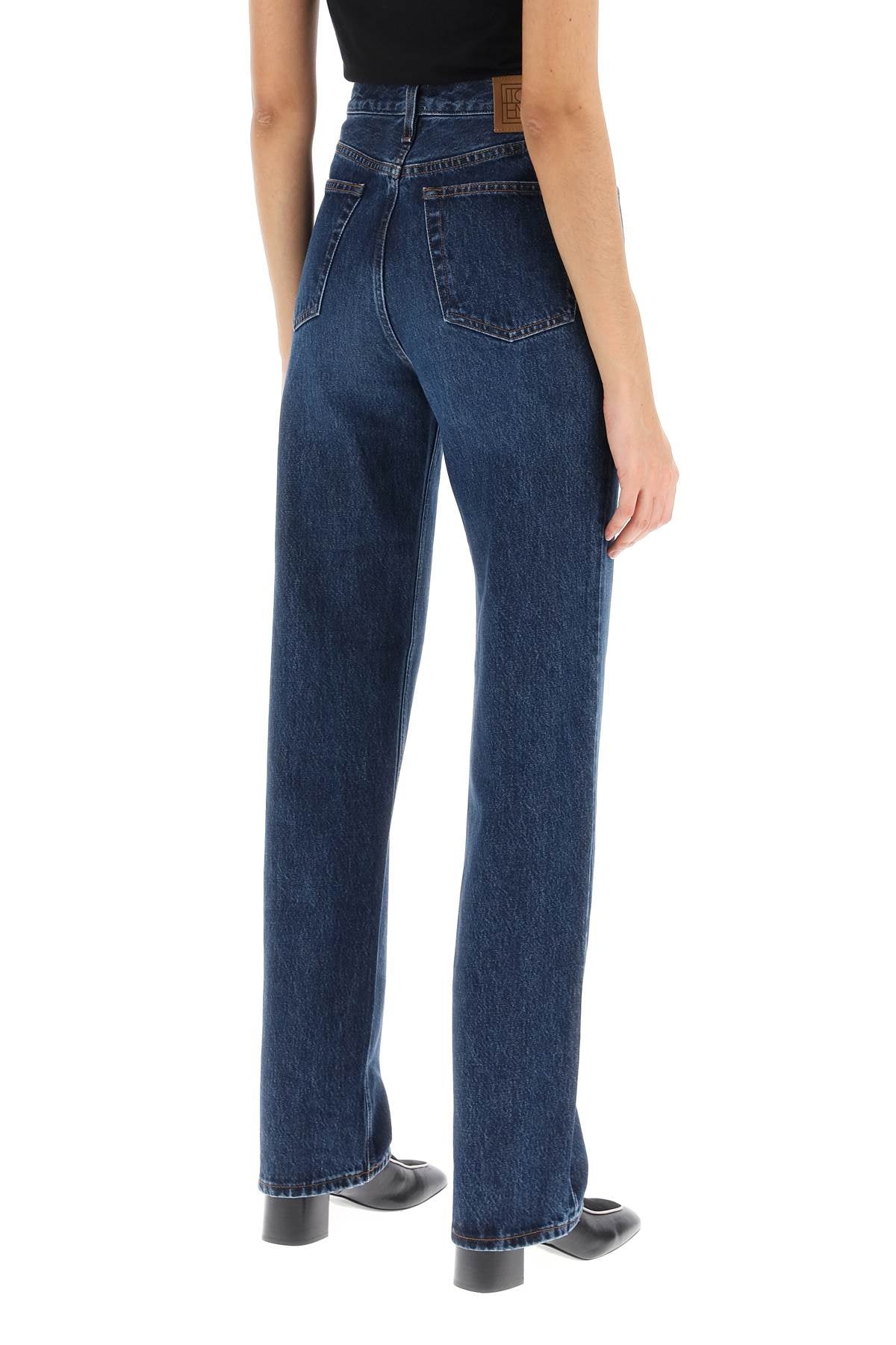 Toteme organic denim classic cut jeans image 2