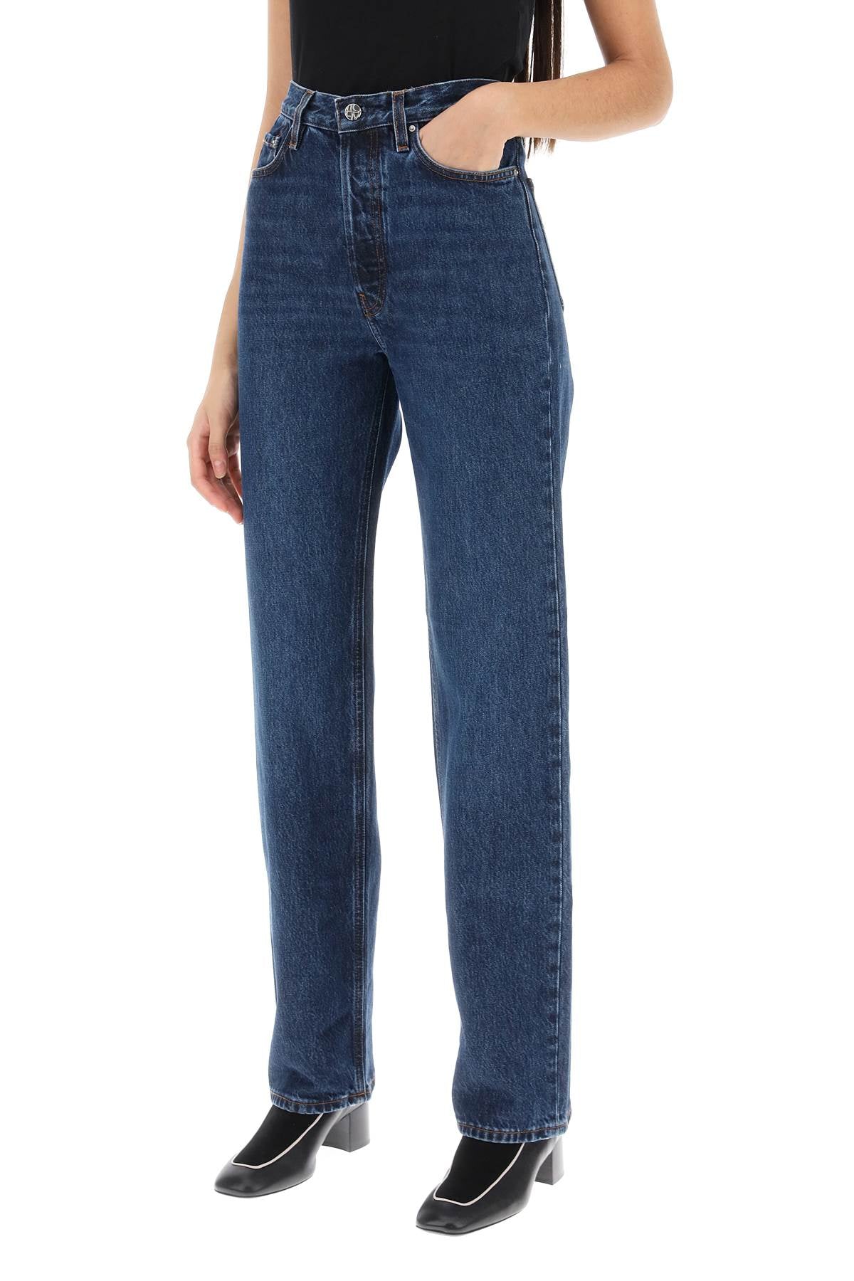 Toteme organic denim classic cut jeans image 3