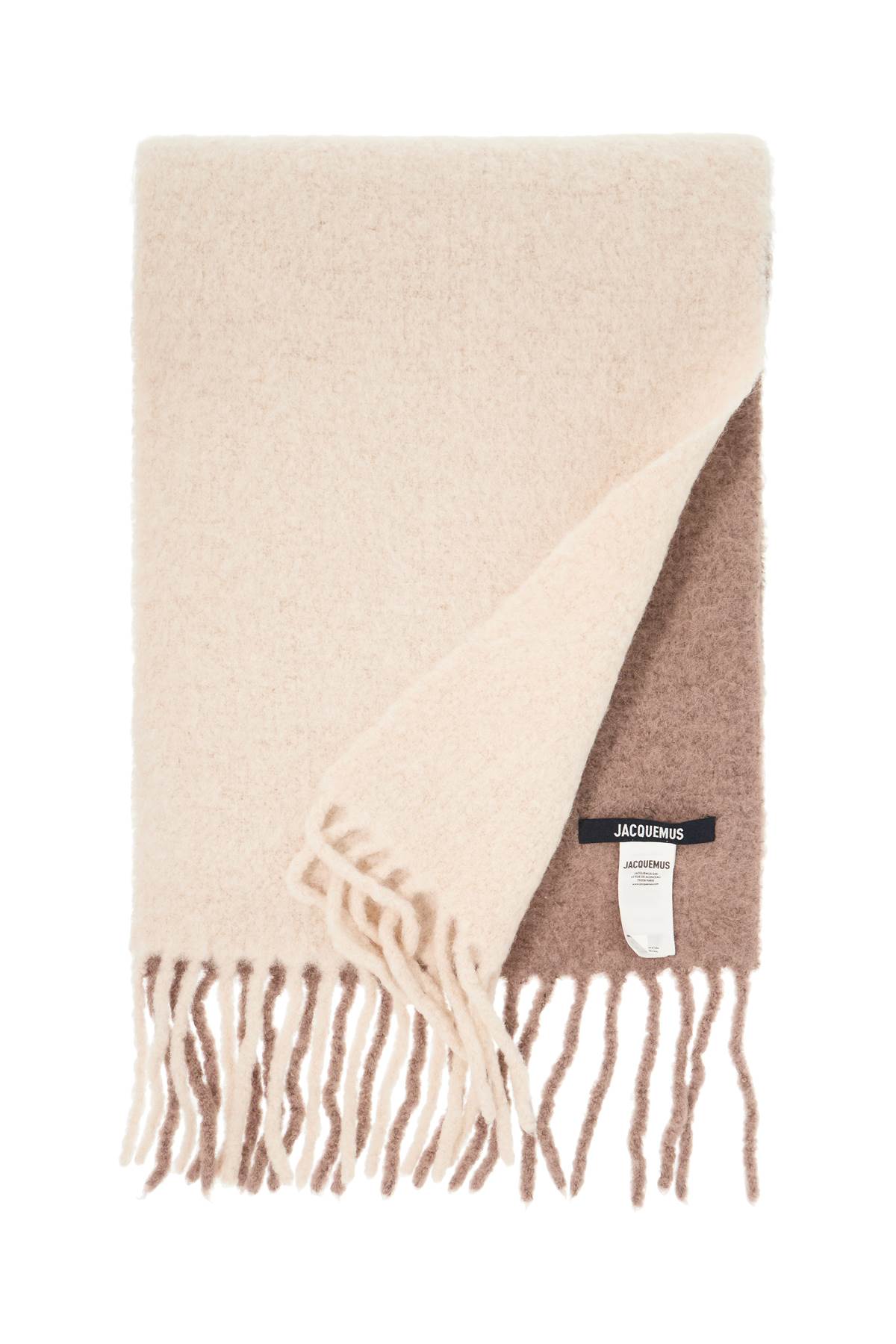 Jacquemus Neuse Harvest Scarf: Hand-Dyed Alpaca Wool image 1