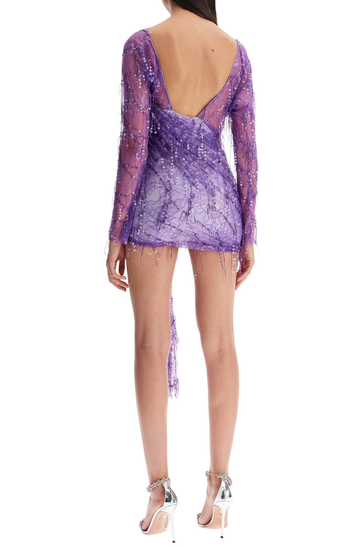 Christopher Esber mini lace dress with sequins image 2