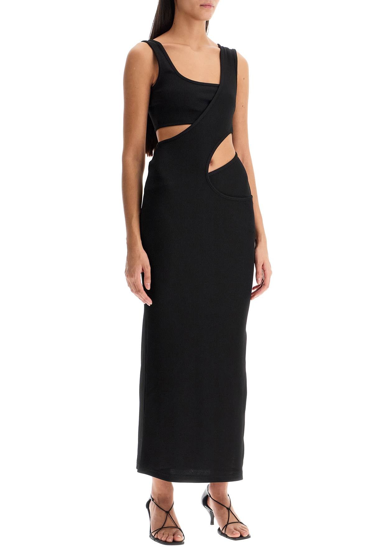 Christopher Esber Layered Maxi Dress with Asymmetrical Neckline image 1