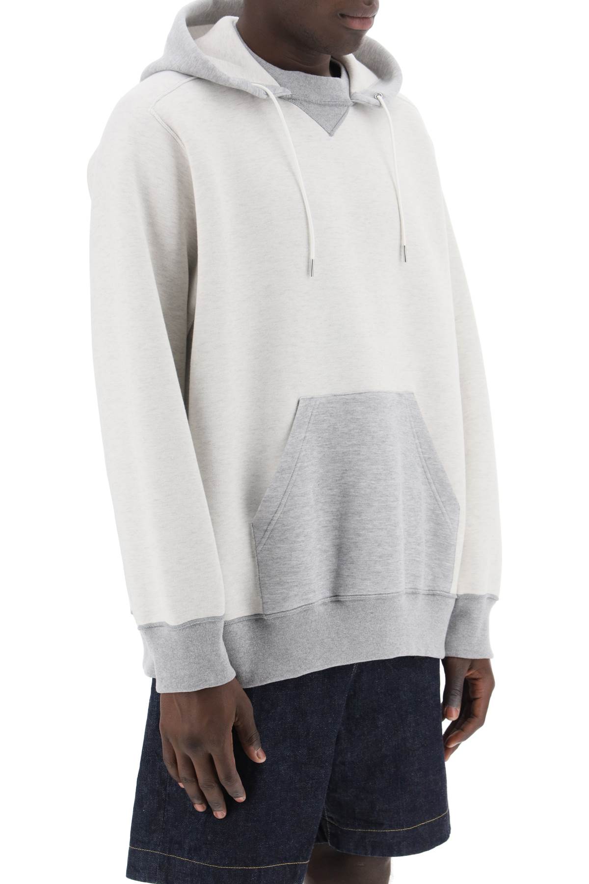 Sacai hooded sweatshirt with reverse image 1