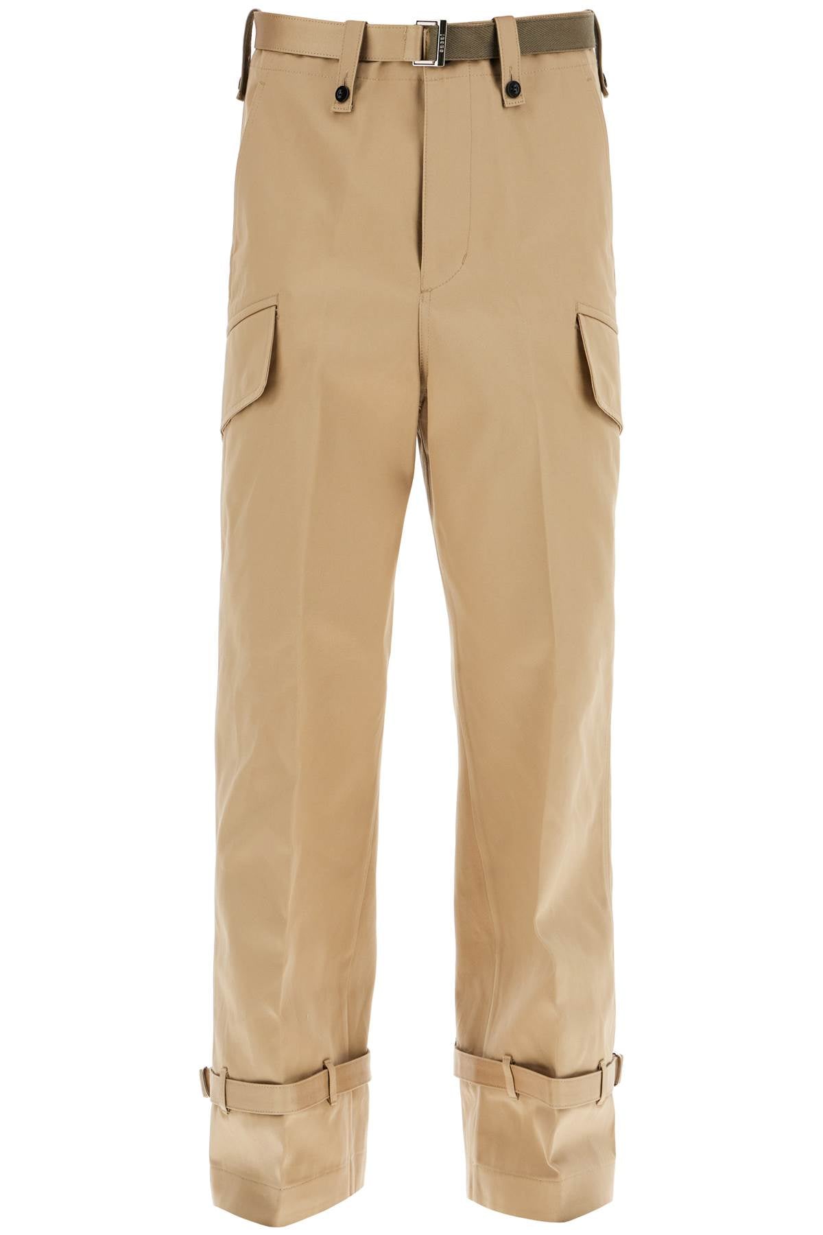 Sacai cotton chino pants for image 0