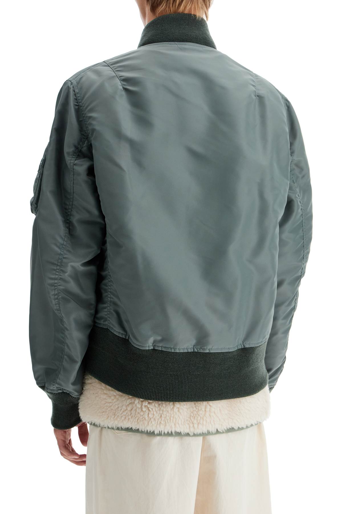 Sacai Layered Hybrid Bomber Jacket image 2