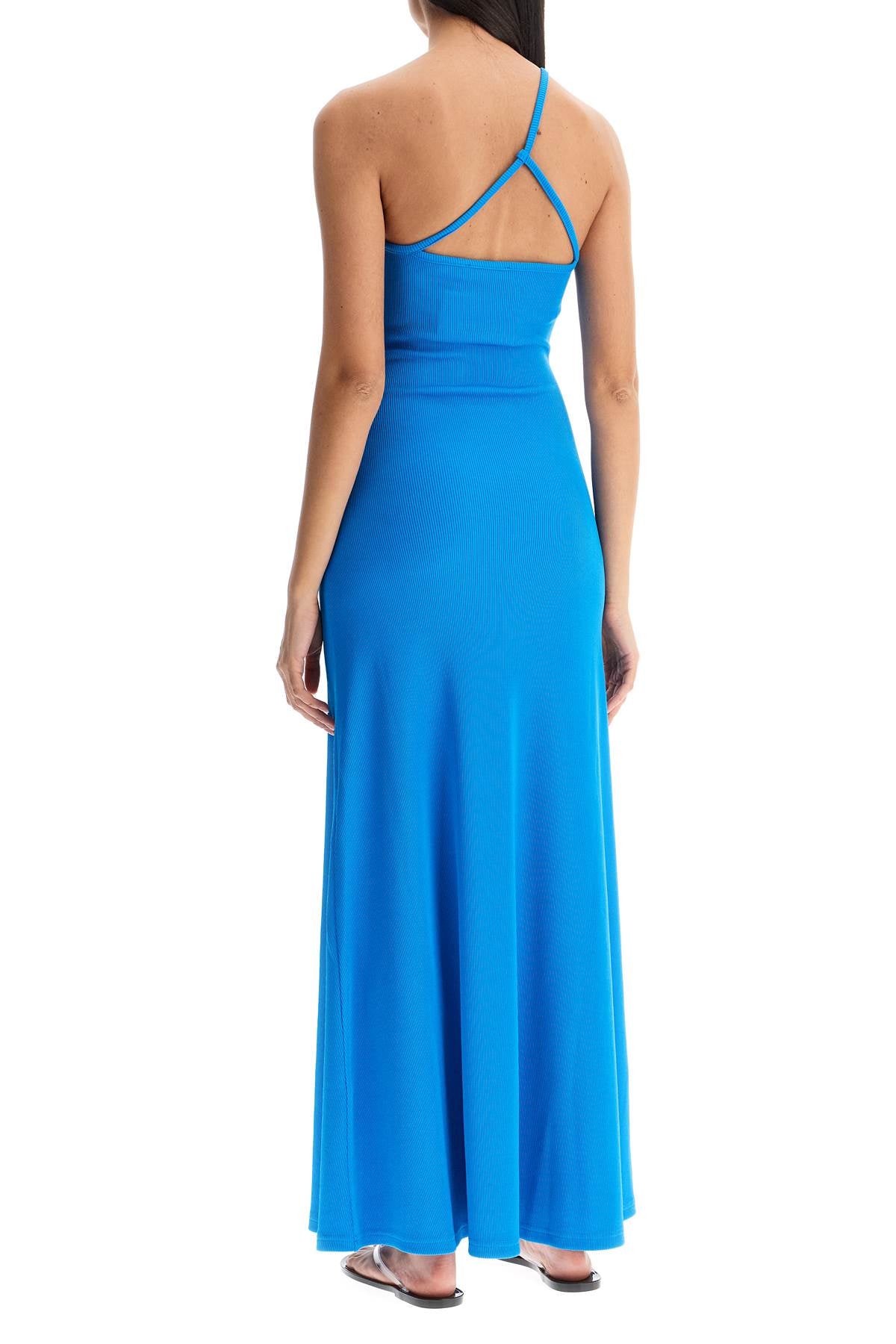 Christopher Esber One-Shoulder Maxi Dress with Natural Stones image 2