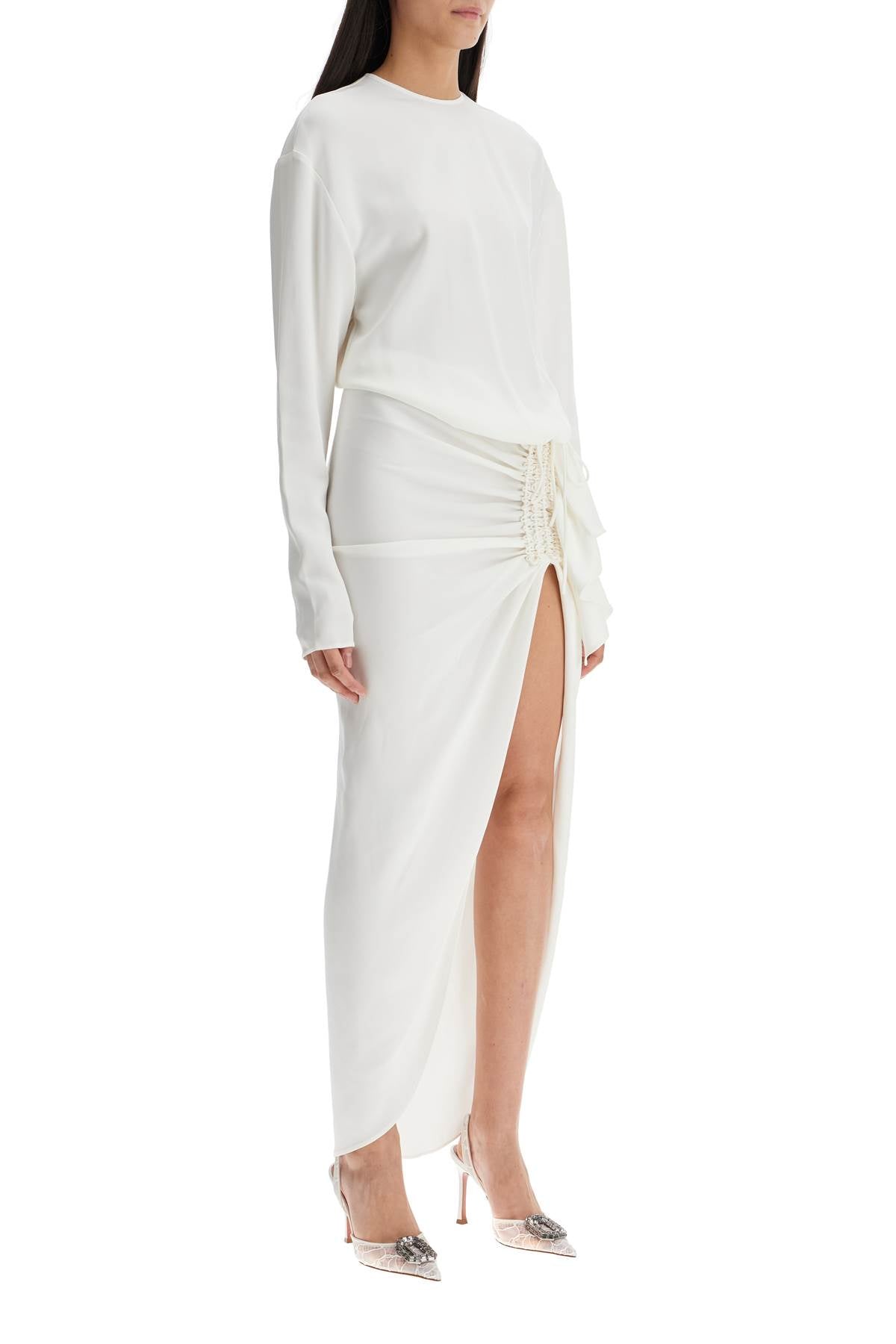 Christopher Esber maxi draped dress with image 1