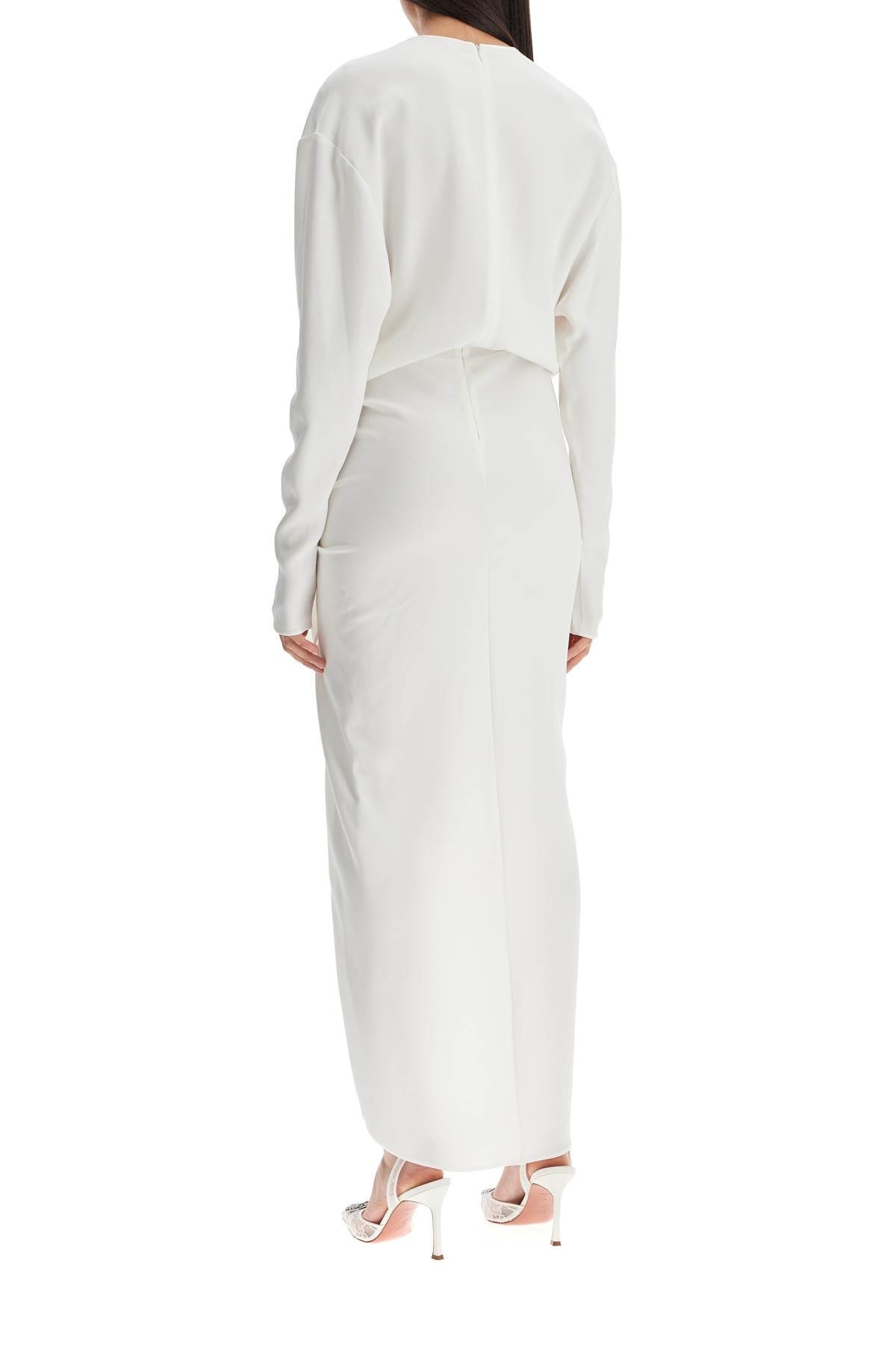 Christopher Esber maxi draped dress with image 2