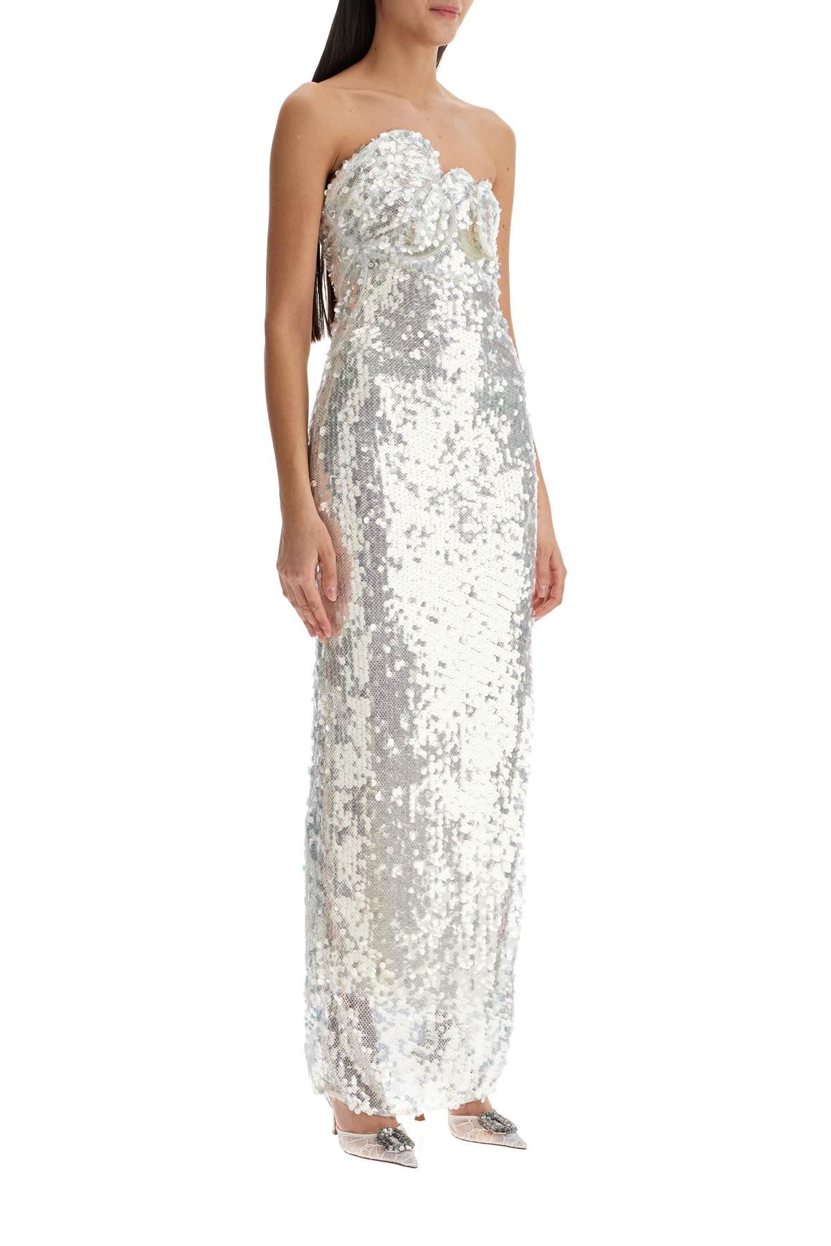 Christopher Esber Opaline Sequin Long Dress image 1