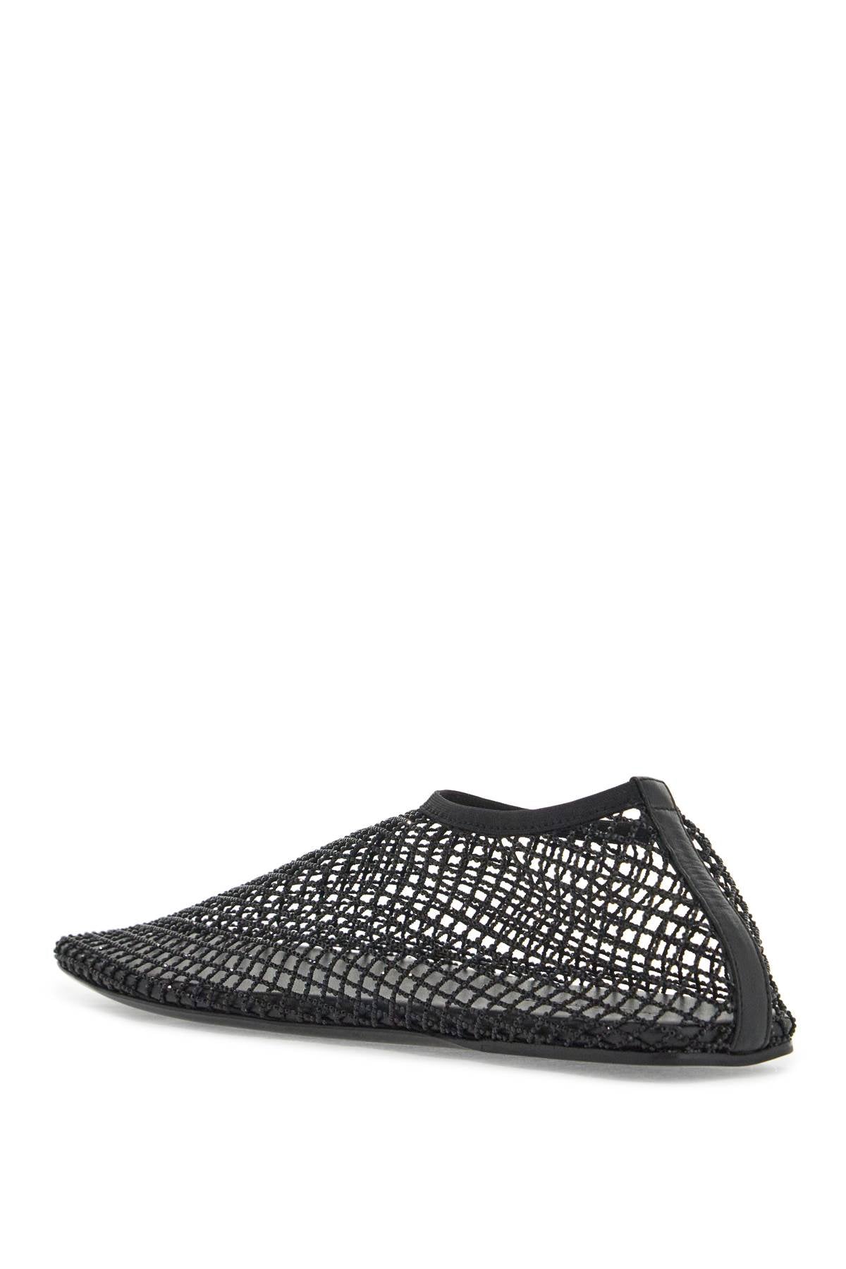 Christopher Esber Crystal Mesh Ballerina Flats image 2