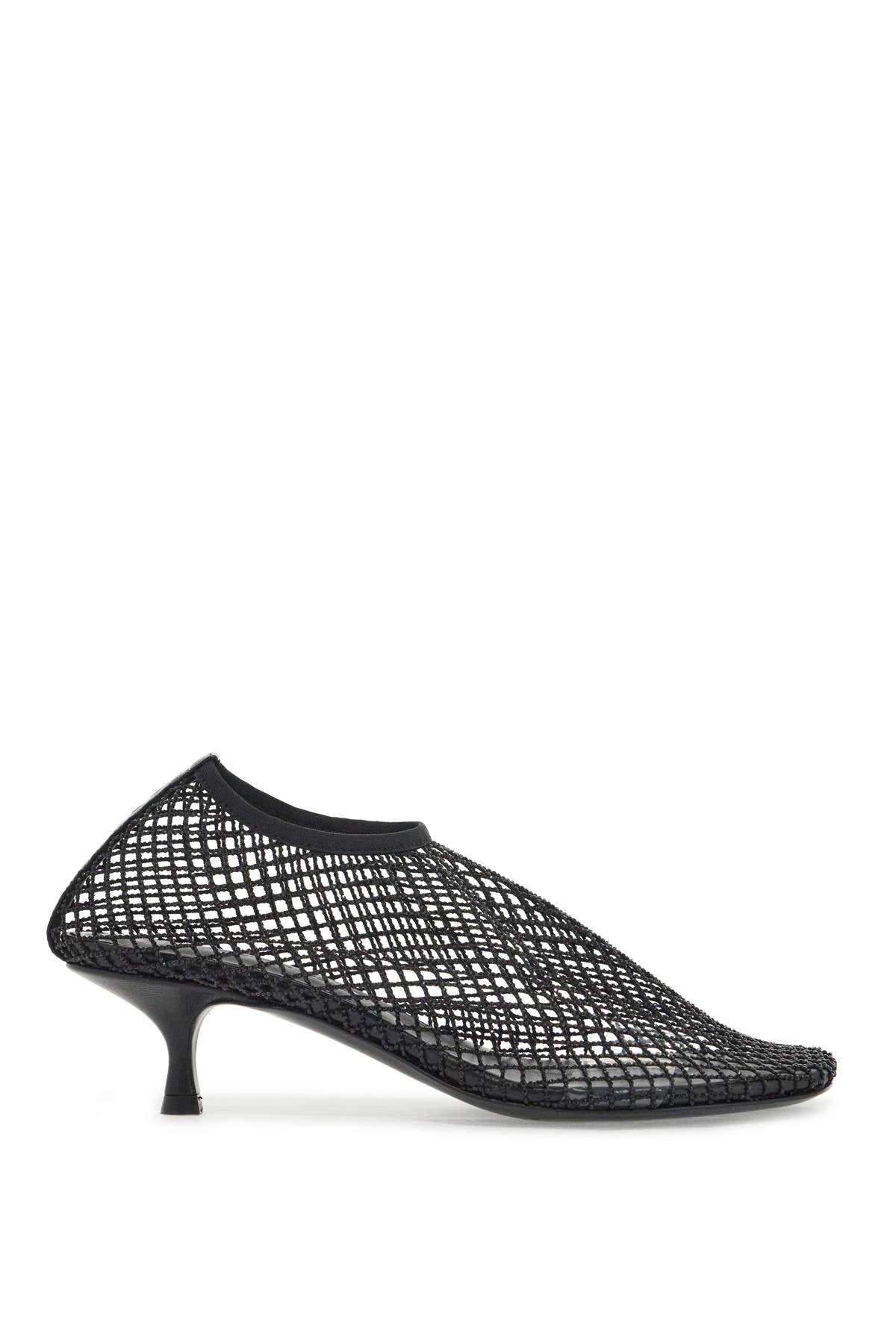 Christopher Esber Minette Mesh Crystal Kitten Heel D'colleté image 0