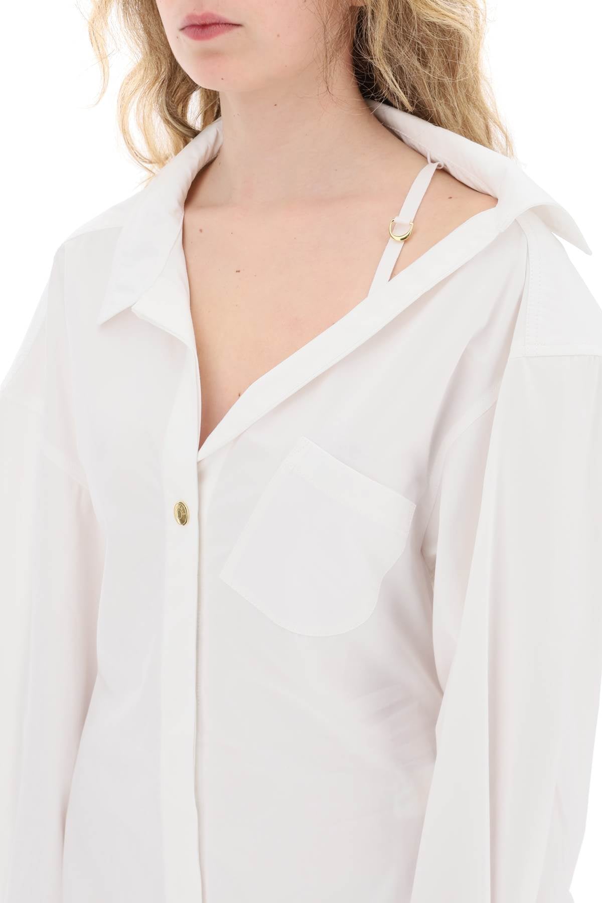 Jacquemus "the mini shirt dress chemise g image 3