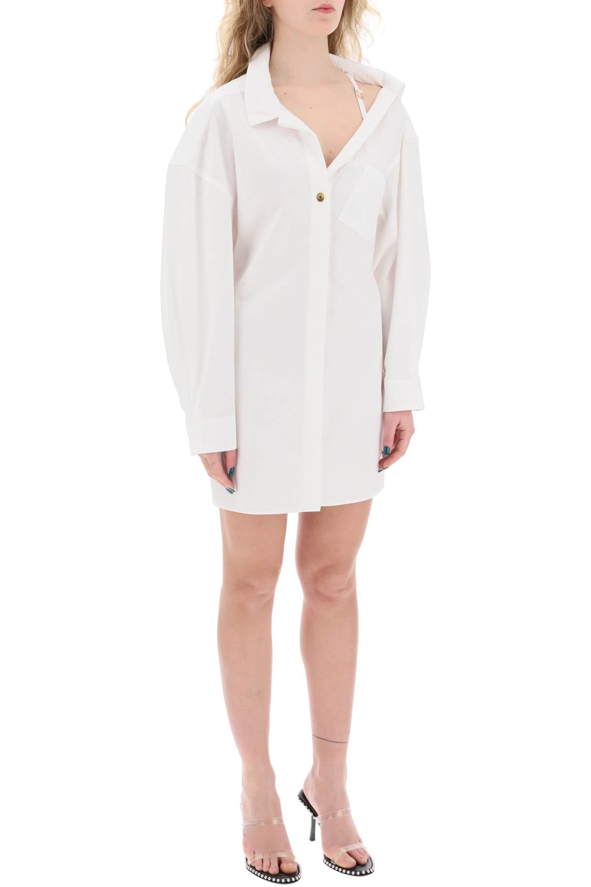 Jacquemus "the mini shirt dress chemise g image 1