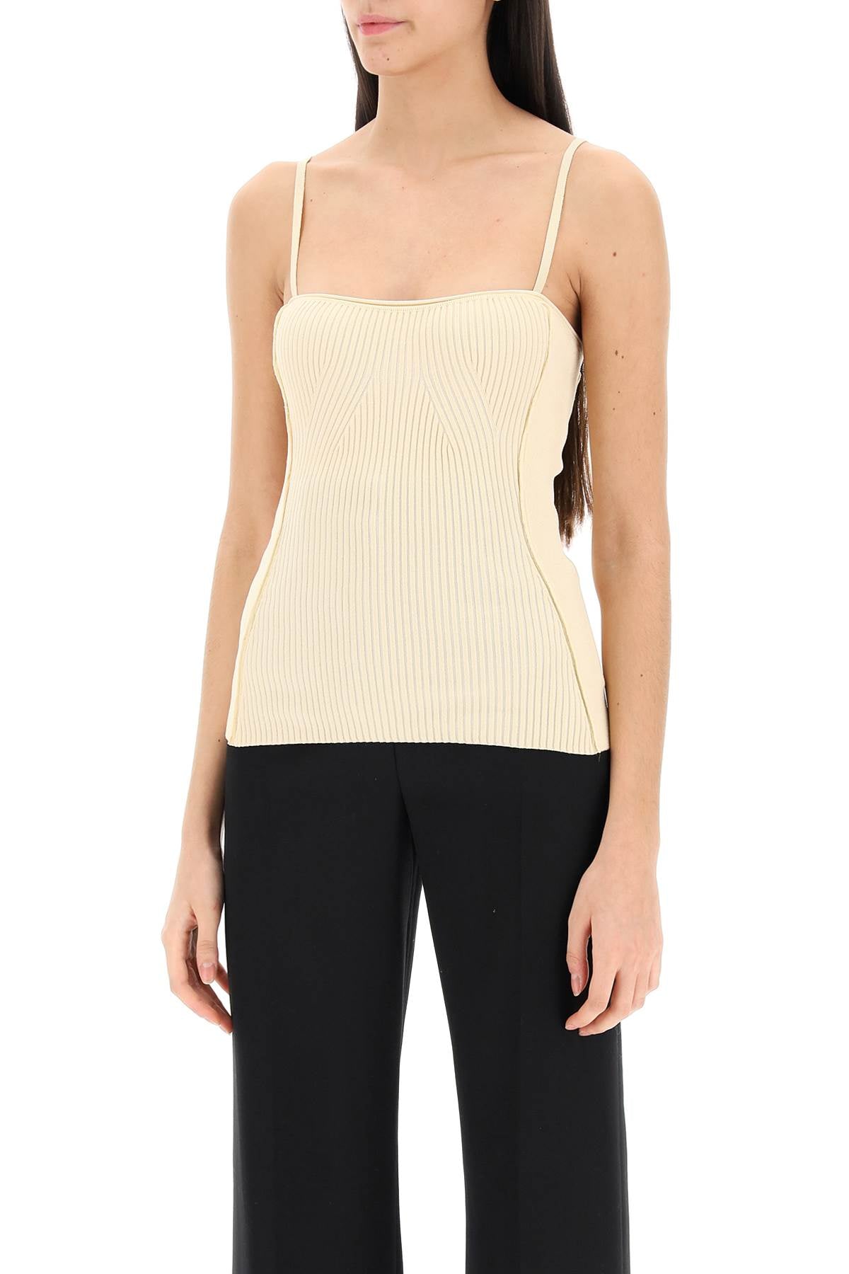 Jacquemus le haut sierra knitted top image 3