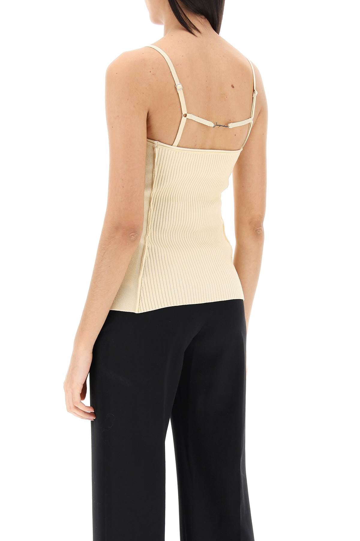 Jacquemus le haut sierra knitted top image 2