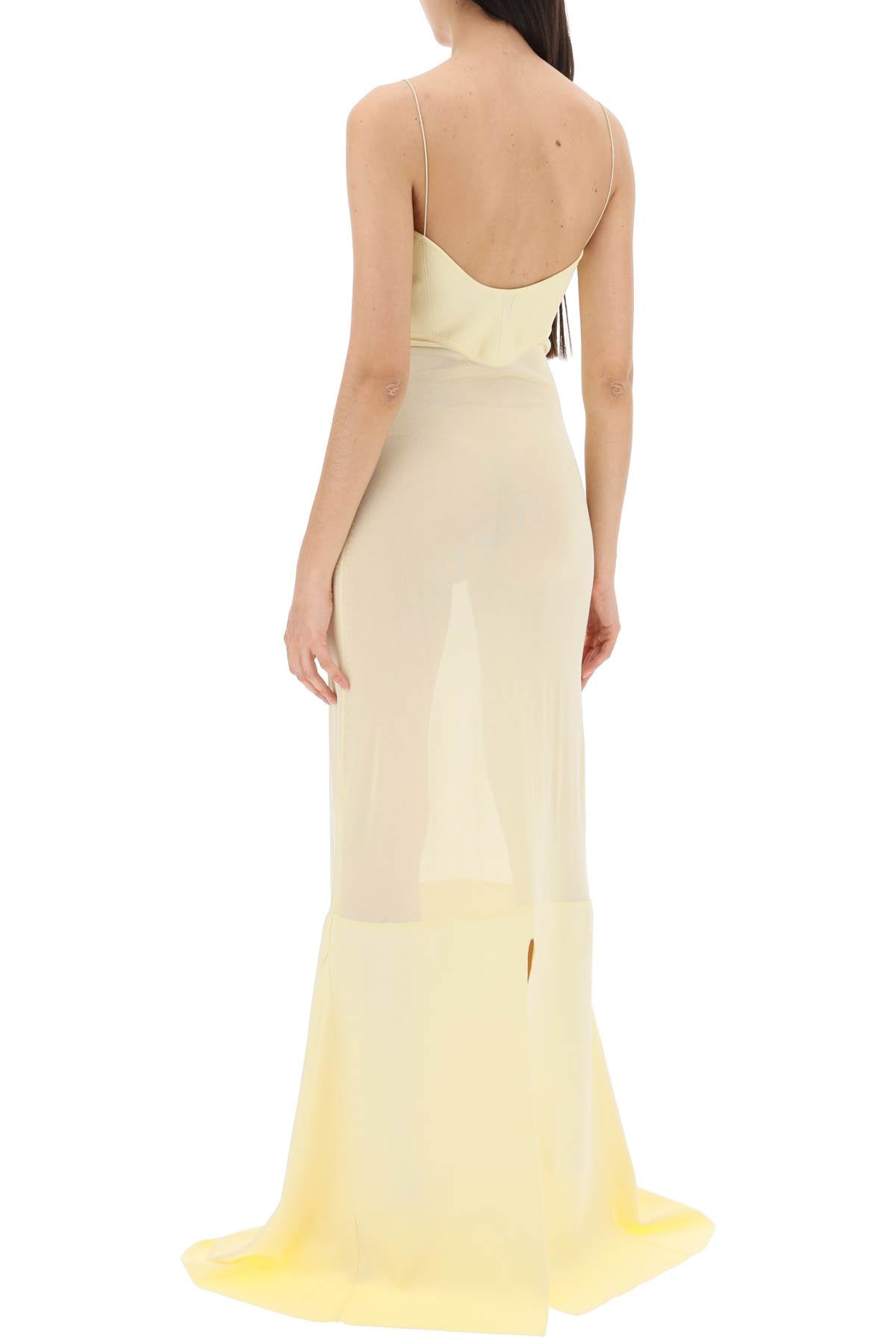 Jacquemus Mermaid Dress with Sweetheart Neckline image 2