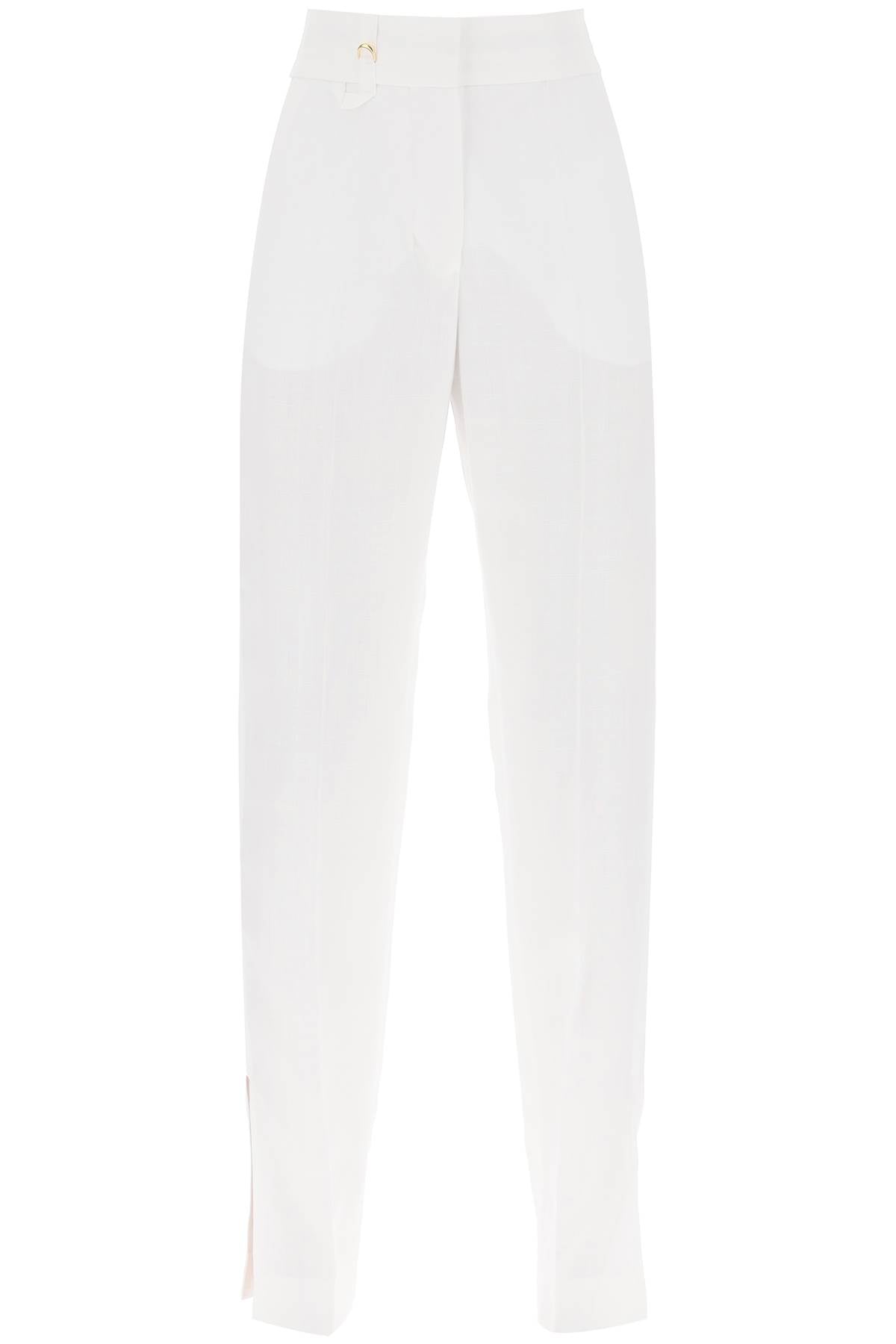 Jacquemus 'le pantalon tibau' slit pants image 0