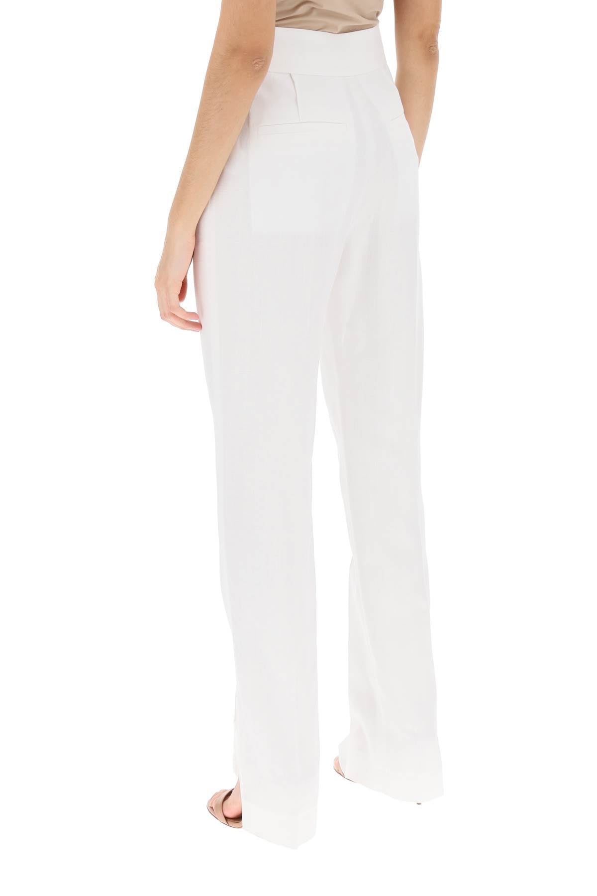 Jacquemus 'le pantalon tibau' slit pants image 2