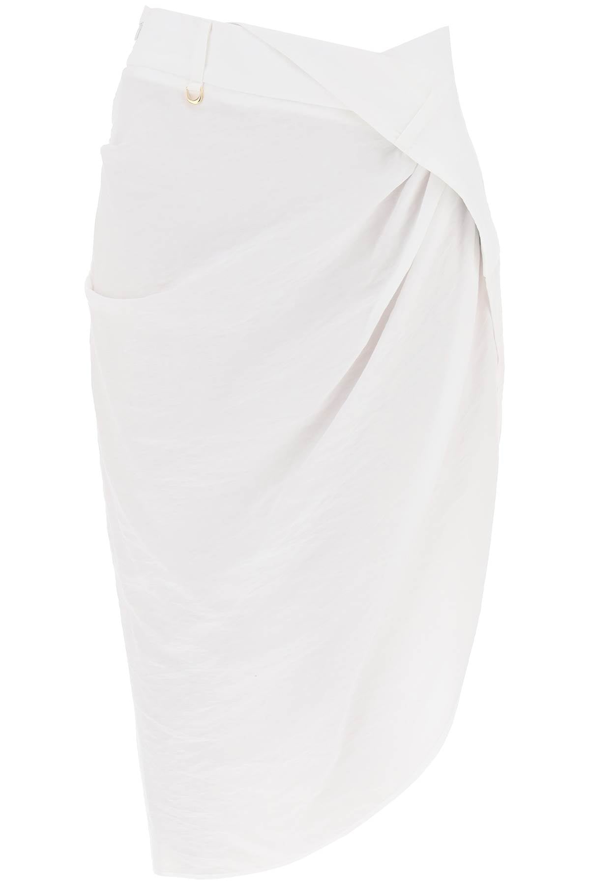 Jacquemus la jupe saudade asymmetric skirt image 0