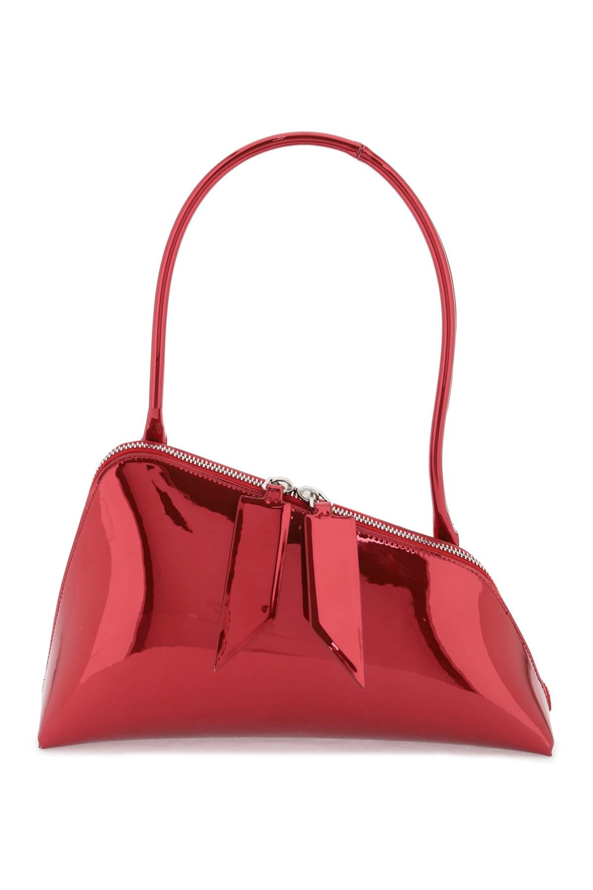 The Attico mirror-effect sunrise shoulder bag image 0