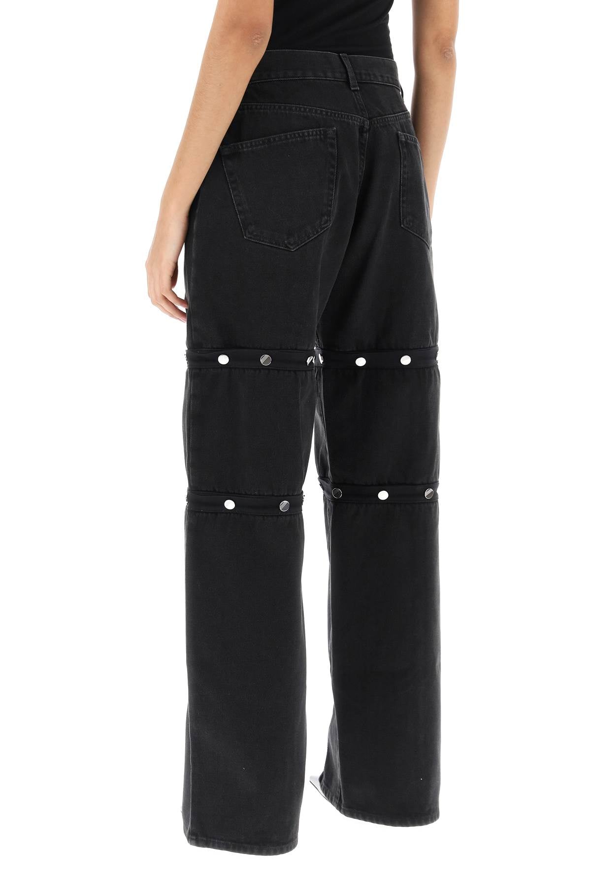 The Attico jeans with detachable panels image 2