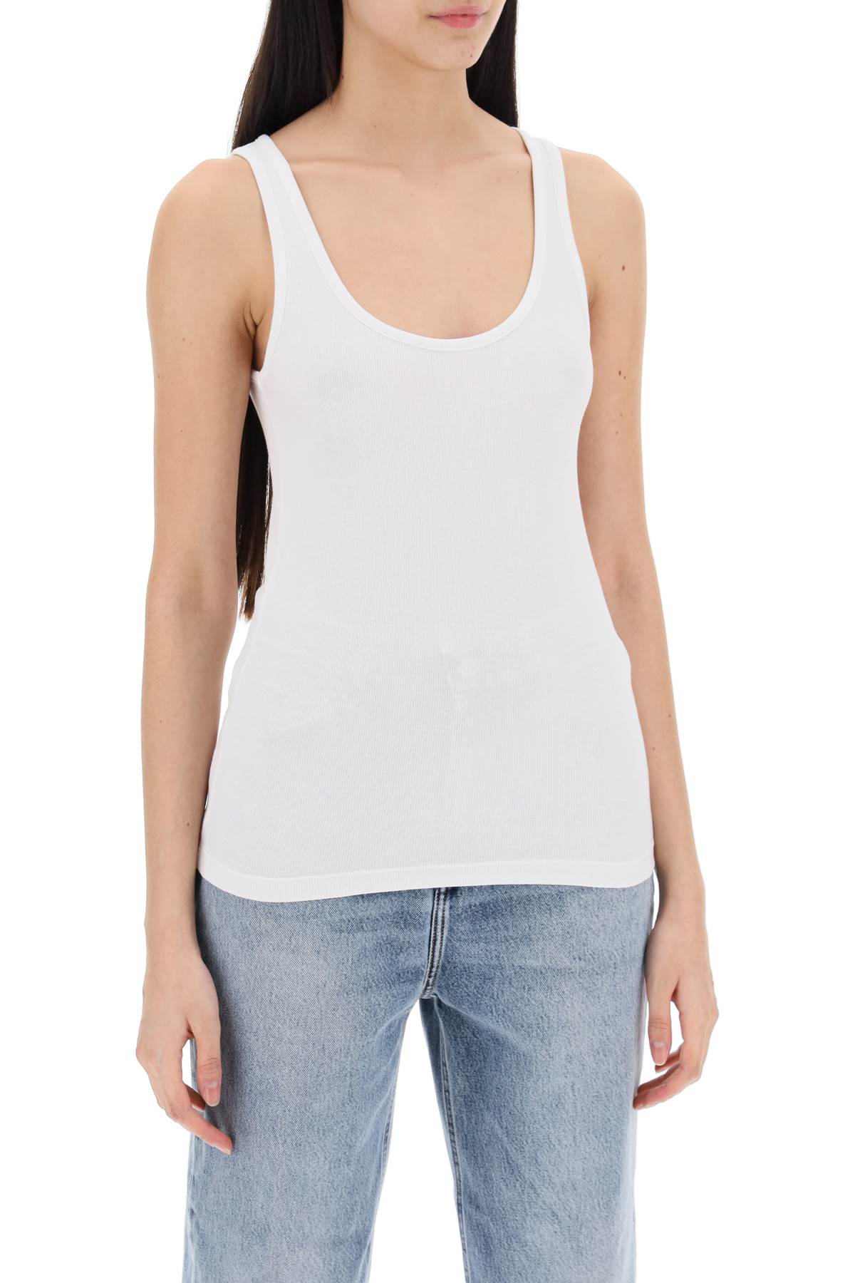 Toteme "ribbed jersey tank top with image 1