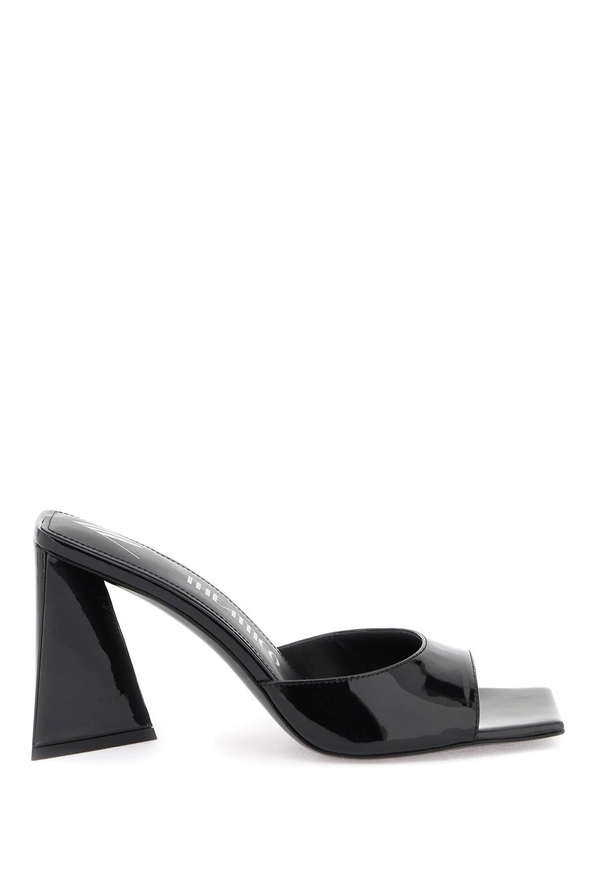 The Attico devon mules in patent leather image 0