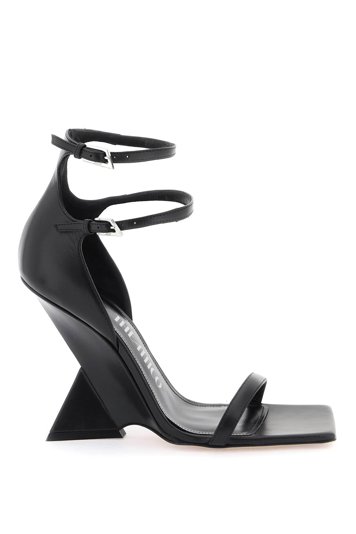 The Attico leather grace sandals image 0