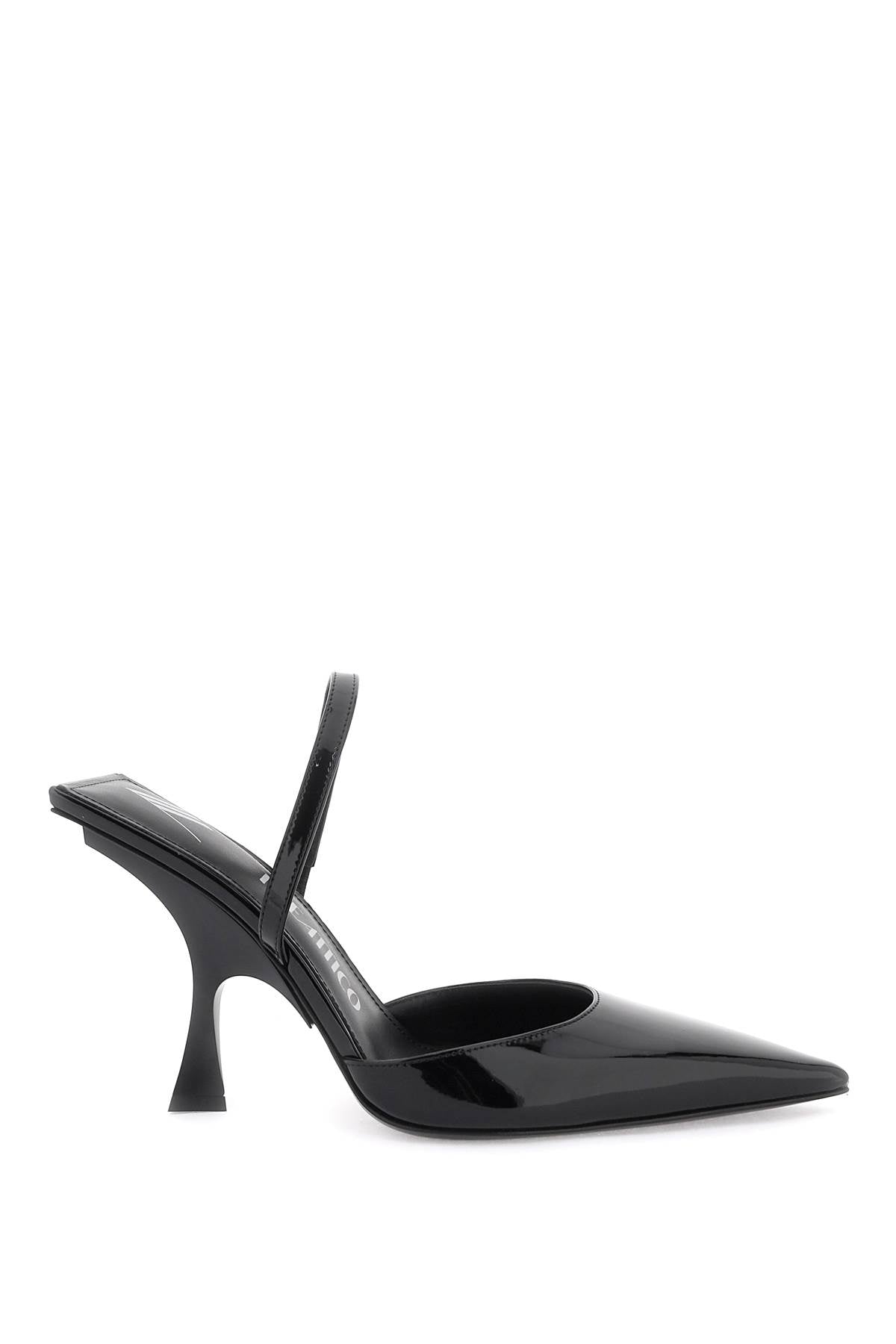 The Attico Faux Leather Slingback Pumps image 0