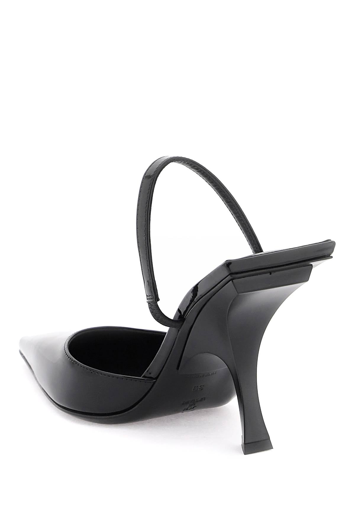 The Attico Faux Leather Slingback Pumps image 2