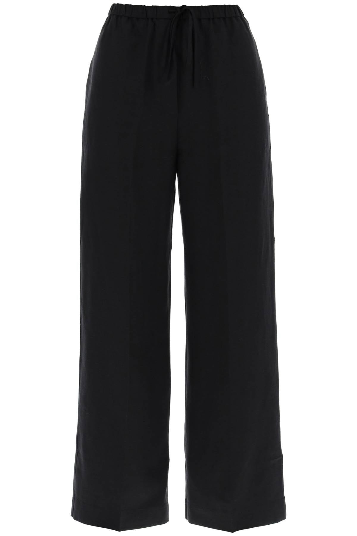 Toteme lightweight linen and viscose trousers image 0