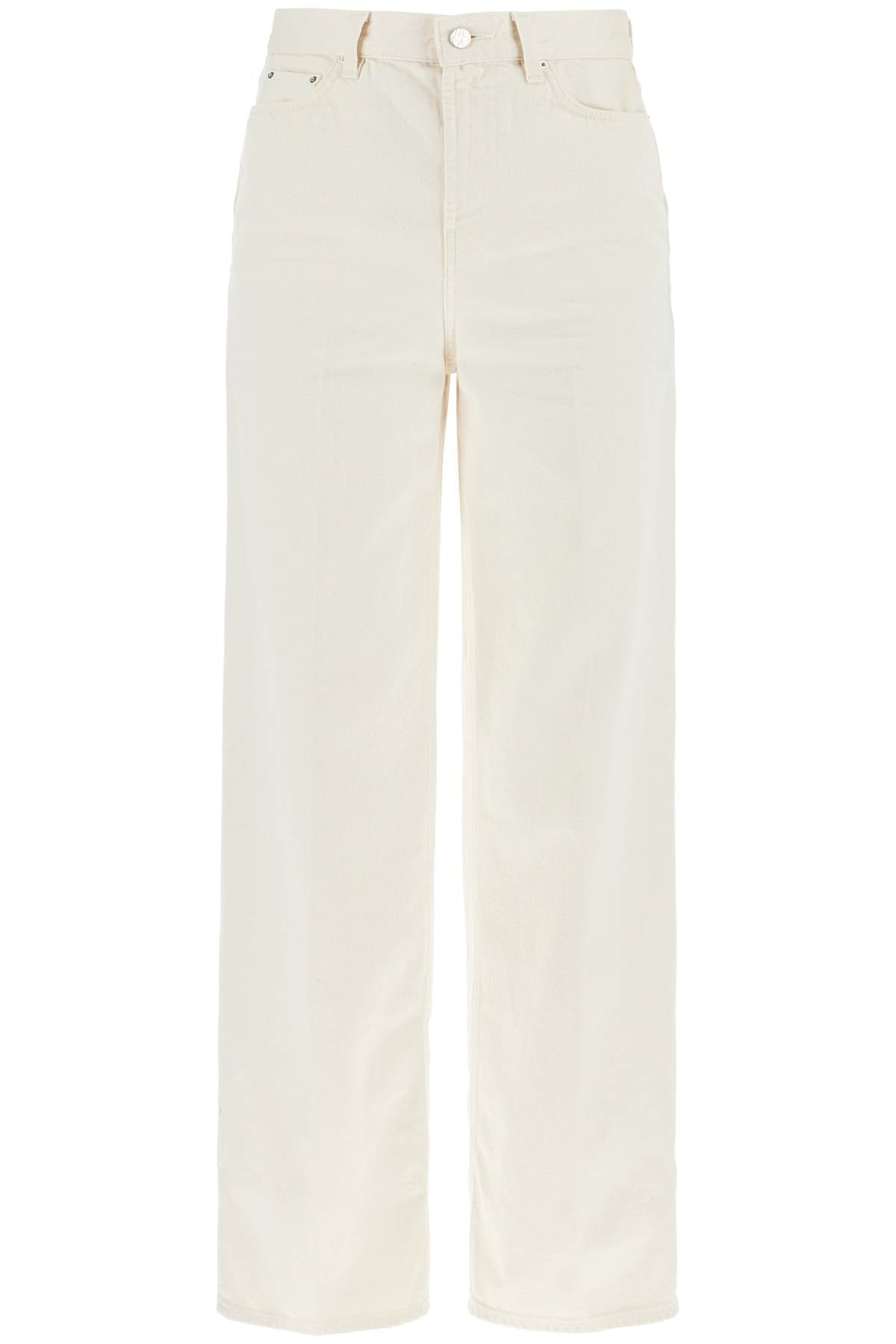 Toteme wide leg jeans in organic cotton image 0