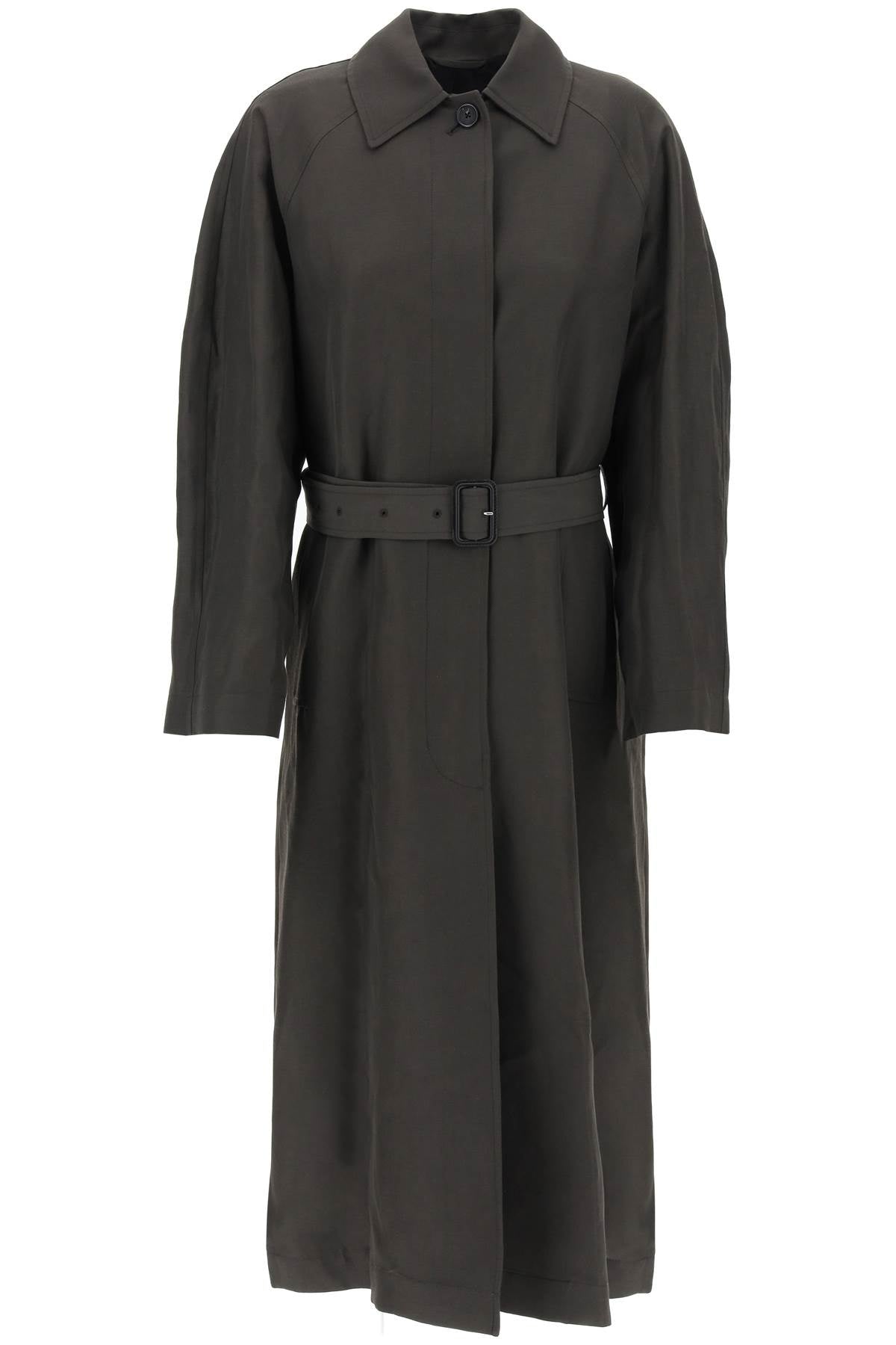 Toteme lightweight linen blend coat image 0