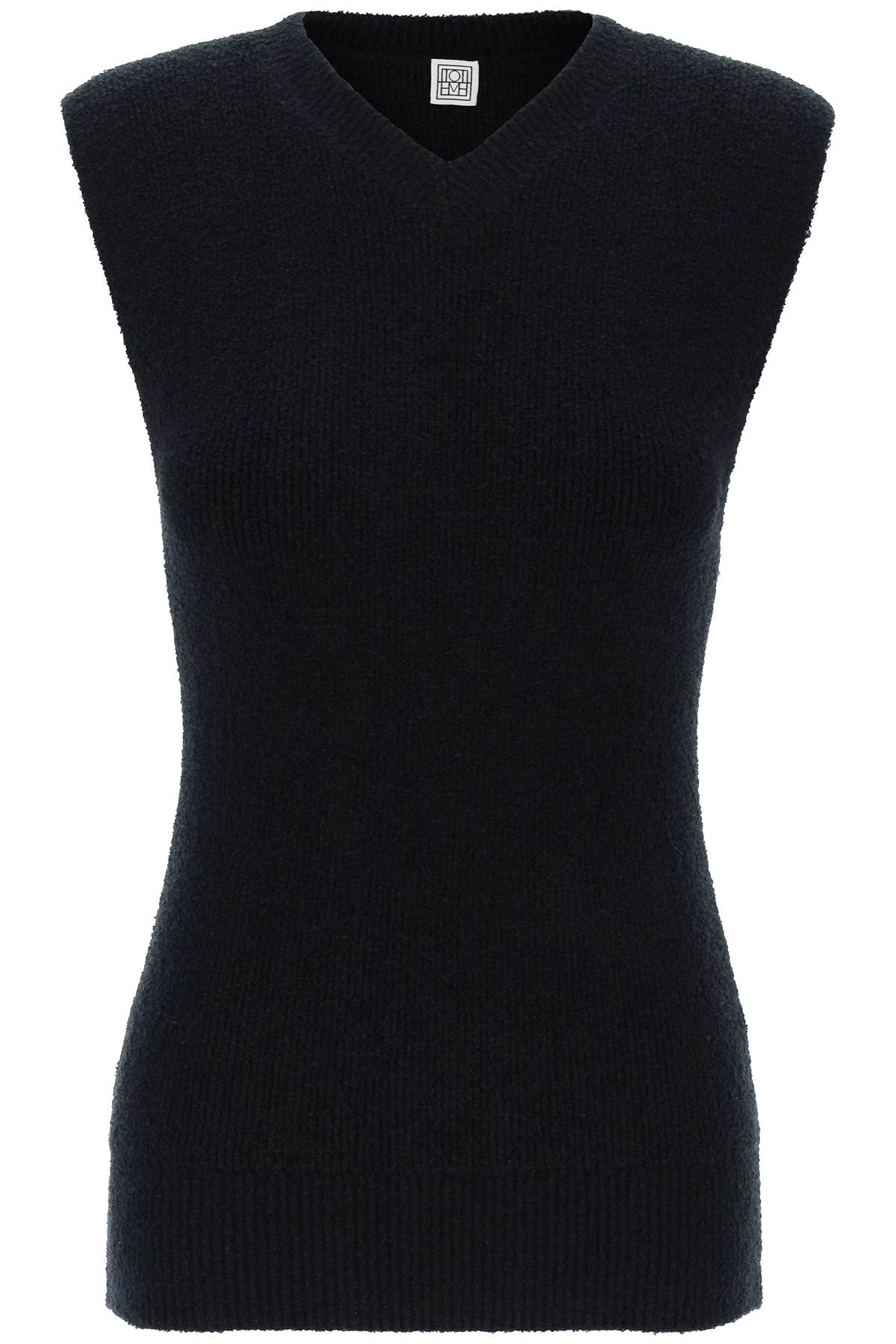 Toteme sleeveless top in terry image 0