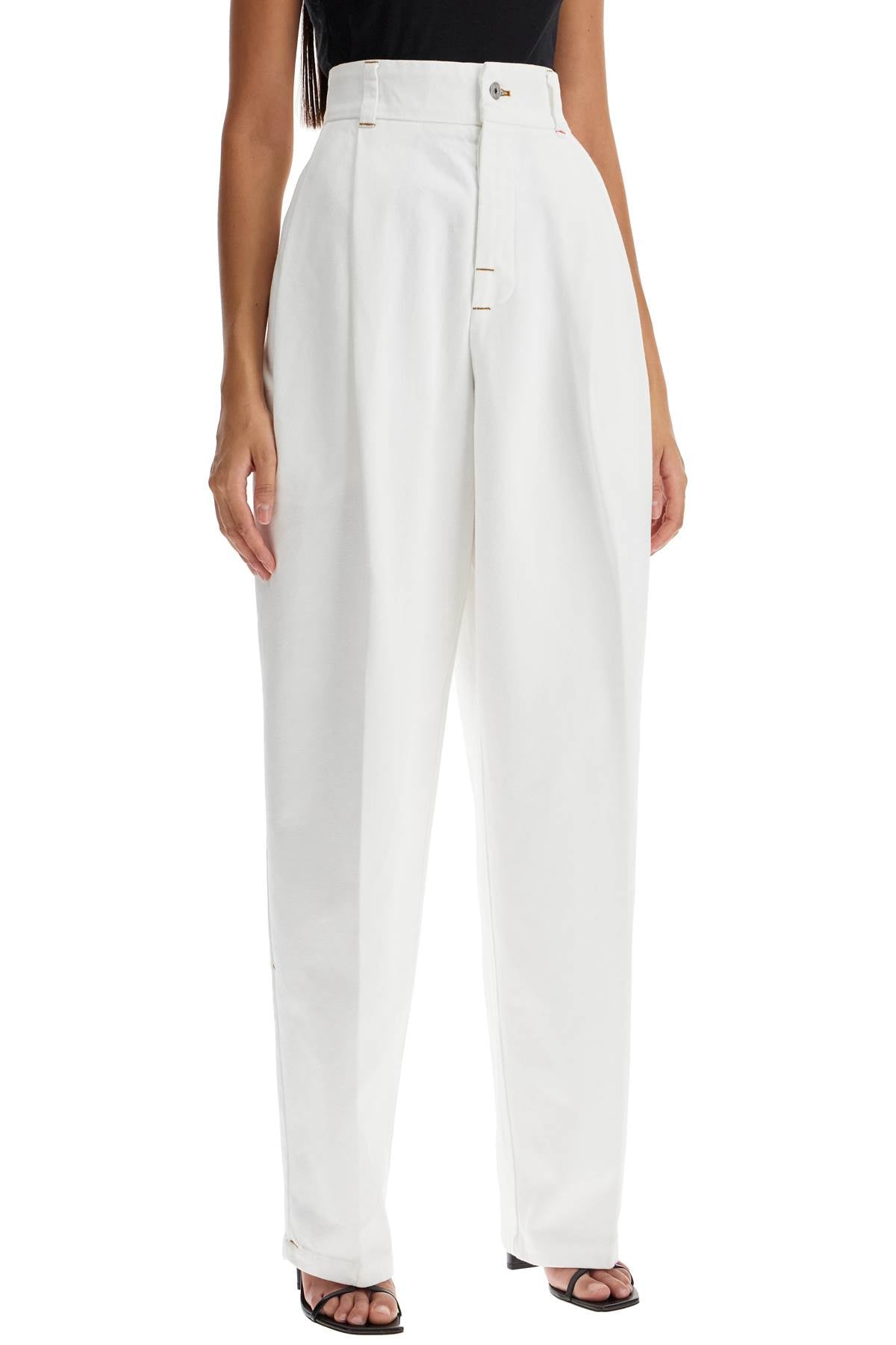 Jacquemus 'Le De-Nîmes' High-Waisted Wide Leg Denim Pants image 1