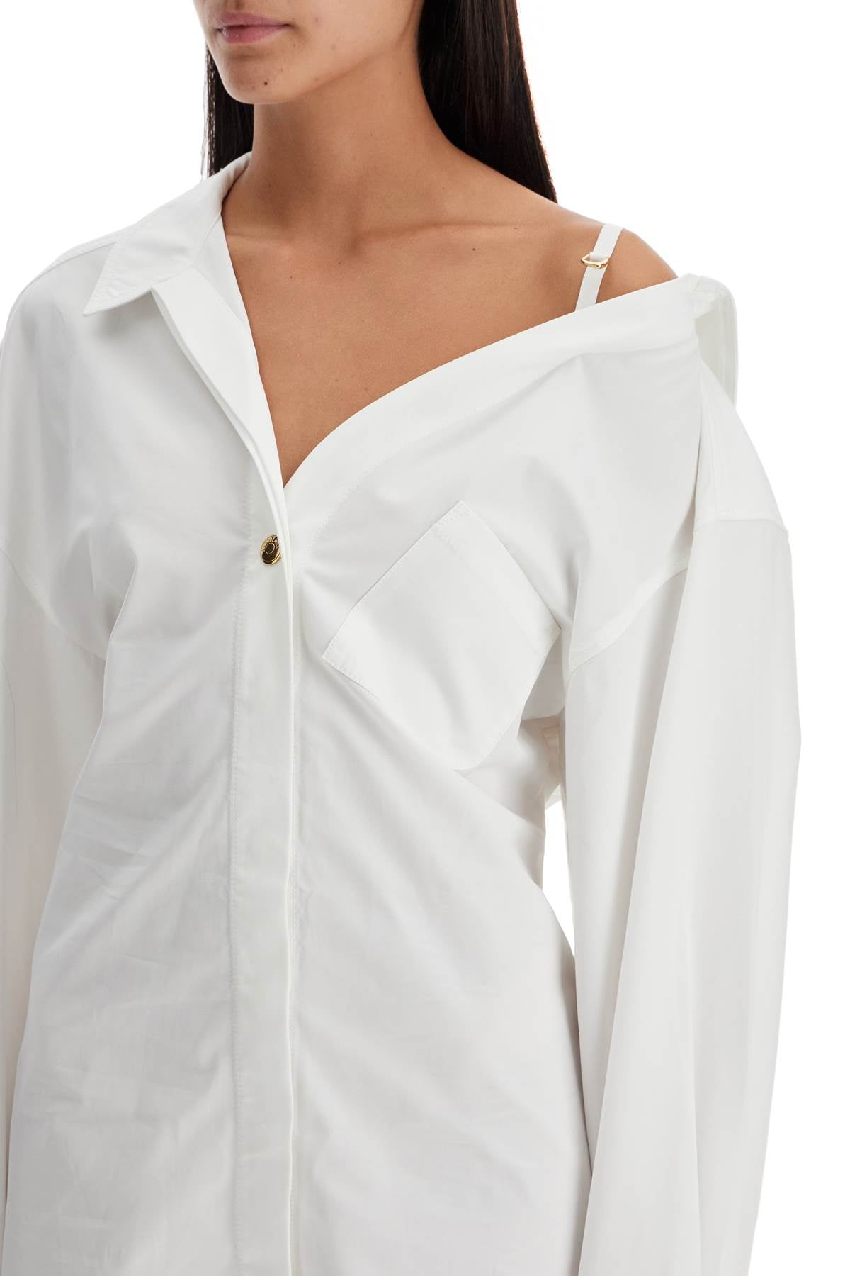 Jacquemus the mini shirt dress 'la mini robe image 3