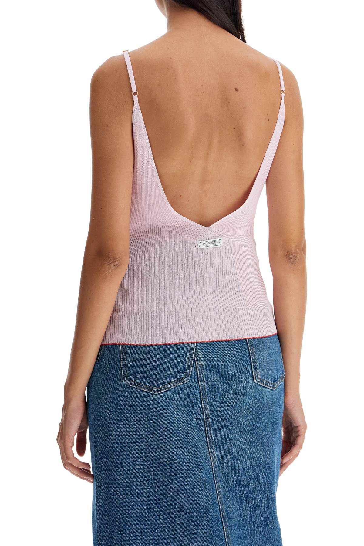 Jacquemus top 'the shoulder knit image 2