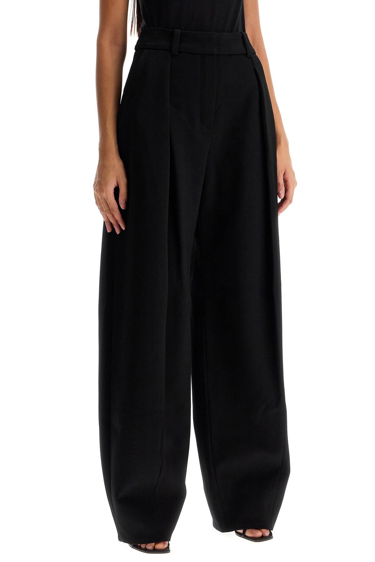 Jacquemus Paseo Trousers: High-Waisted Wide-Leg Pants image 1