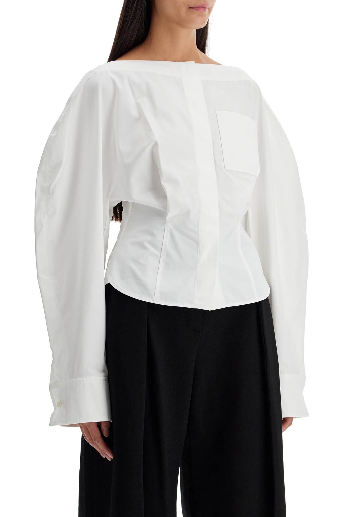 Jacquemus 'Le Barco' Cotton Poplin Shirt image 1