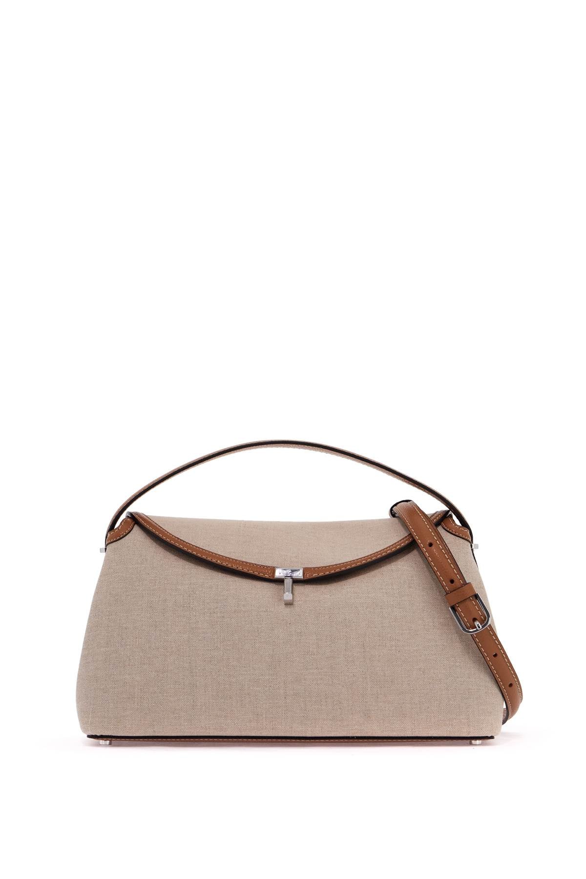 Toteme T-Lock Organic Cotton Canvas Handbag image 0