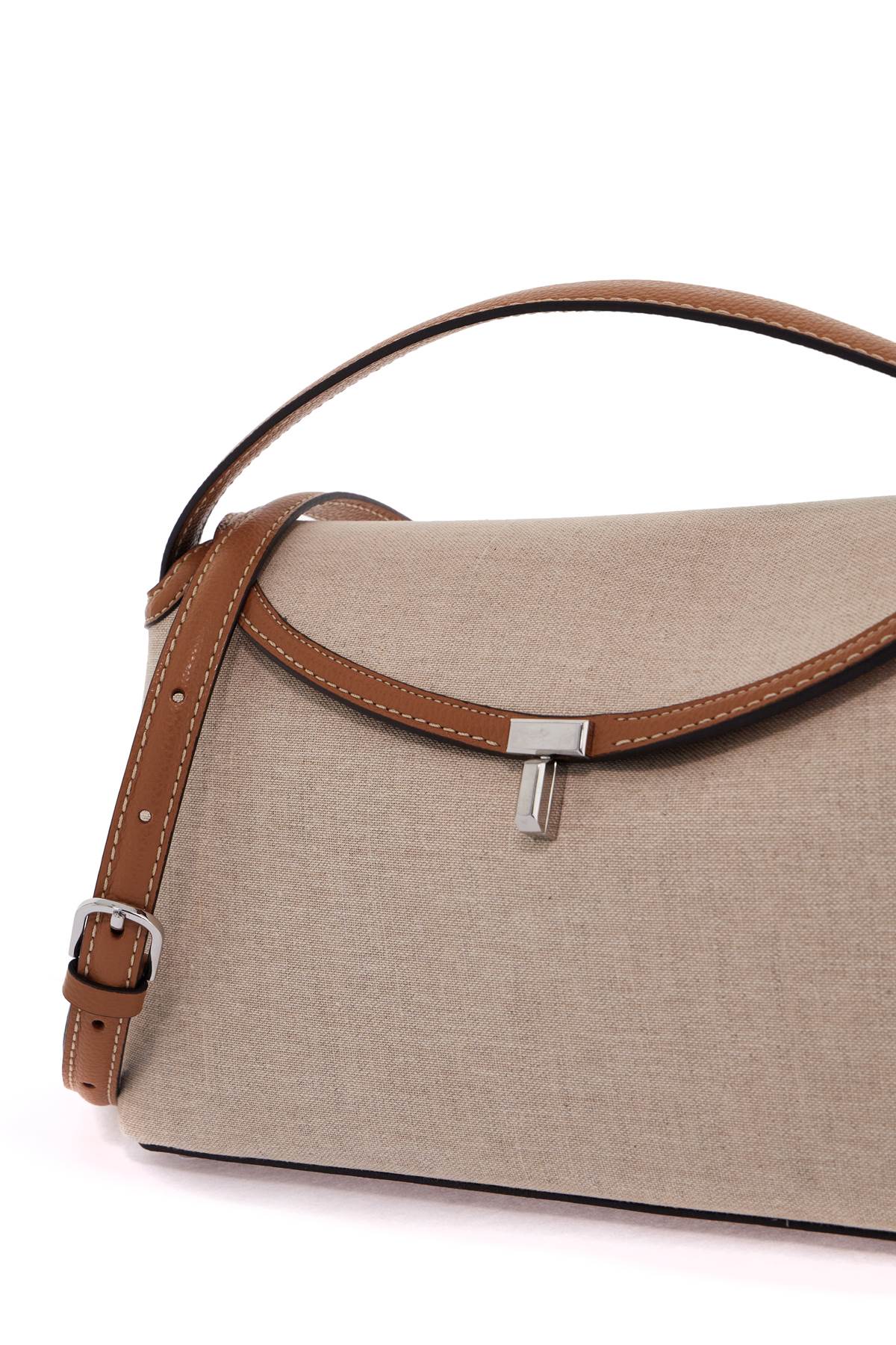 Toteme T-Lock Organic Cotton Canvas Handbag image 2