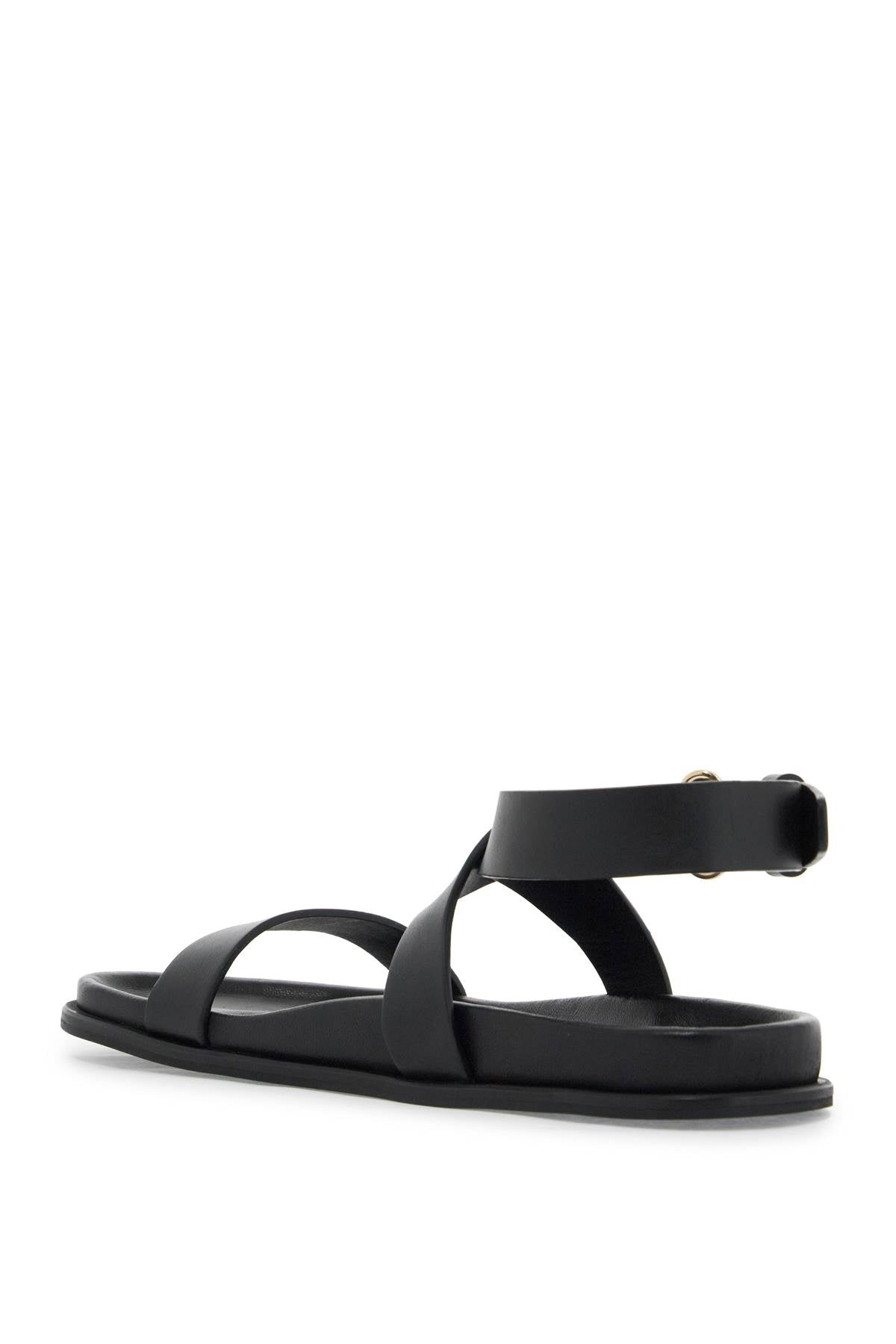 Toteme Chunky Leather Ankle Strap Sandals image 2