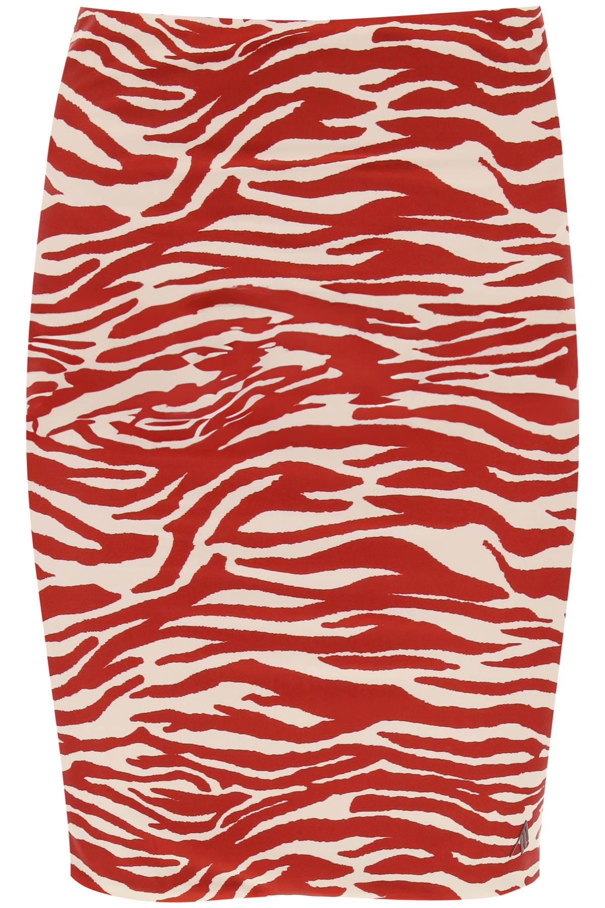 The Attico Animal Print Mini Skirt image 0