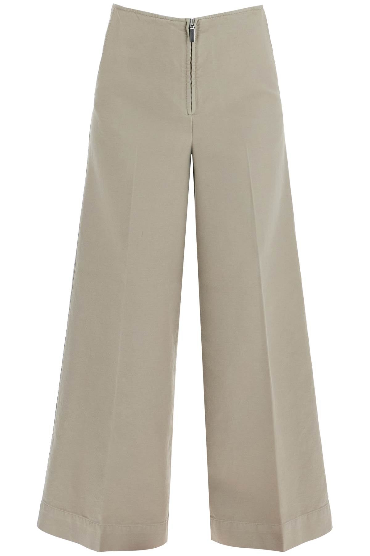 Toteme zip-front wide trousers image 0