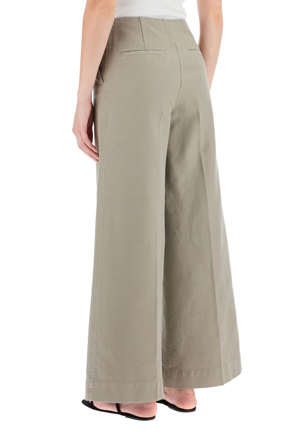 Toteme zip-front wide trousers image 2