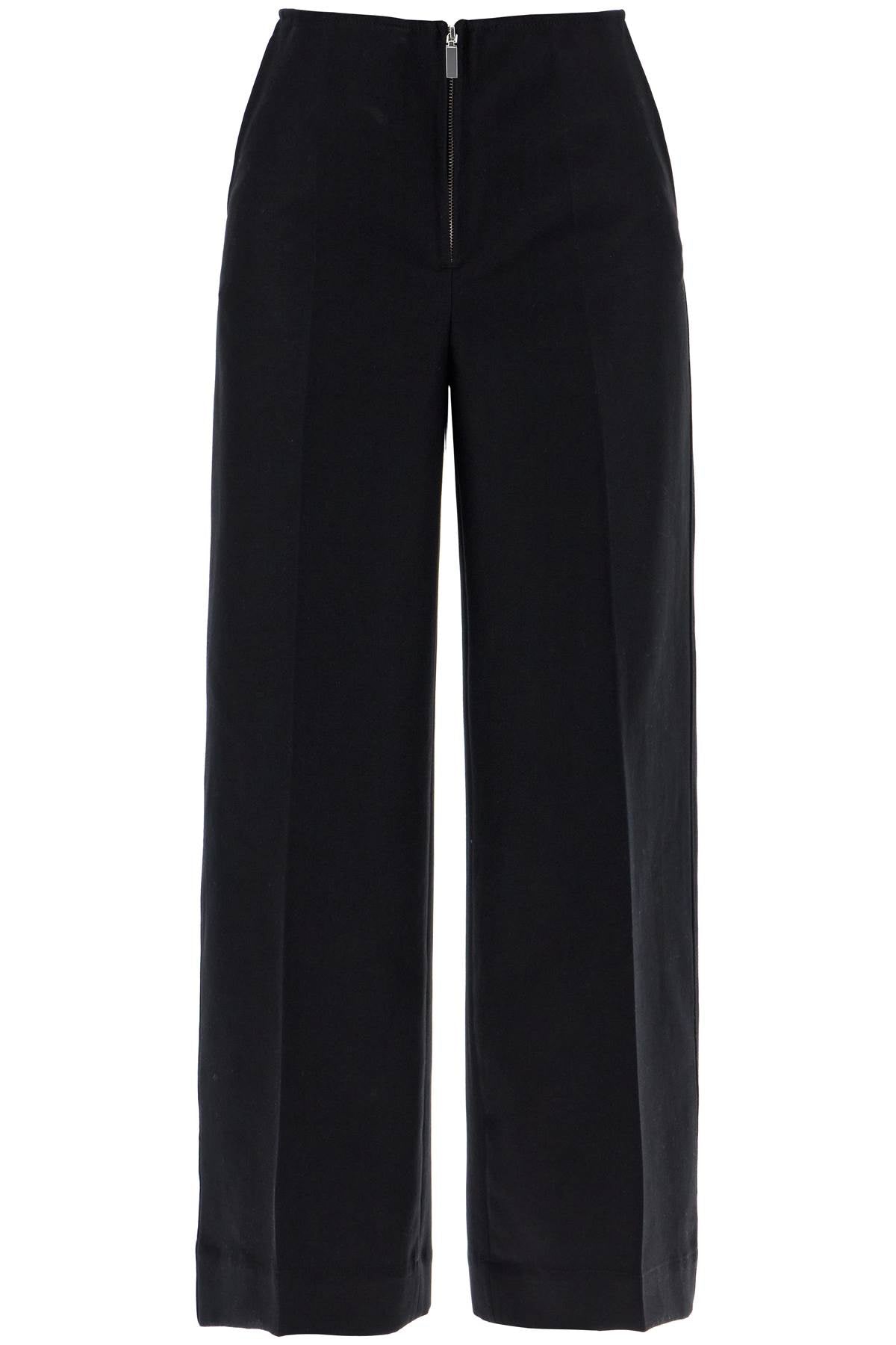 Toteme zip-front wide trousers image 0