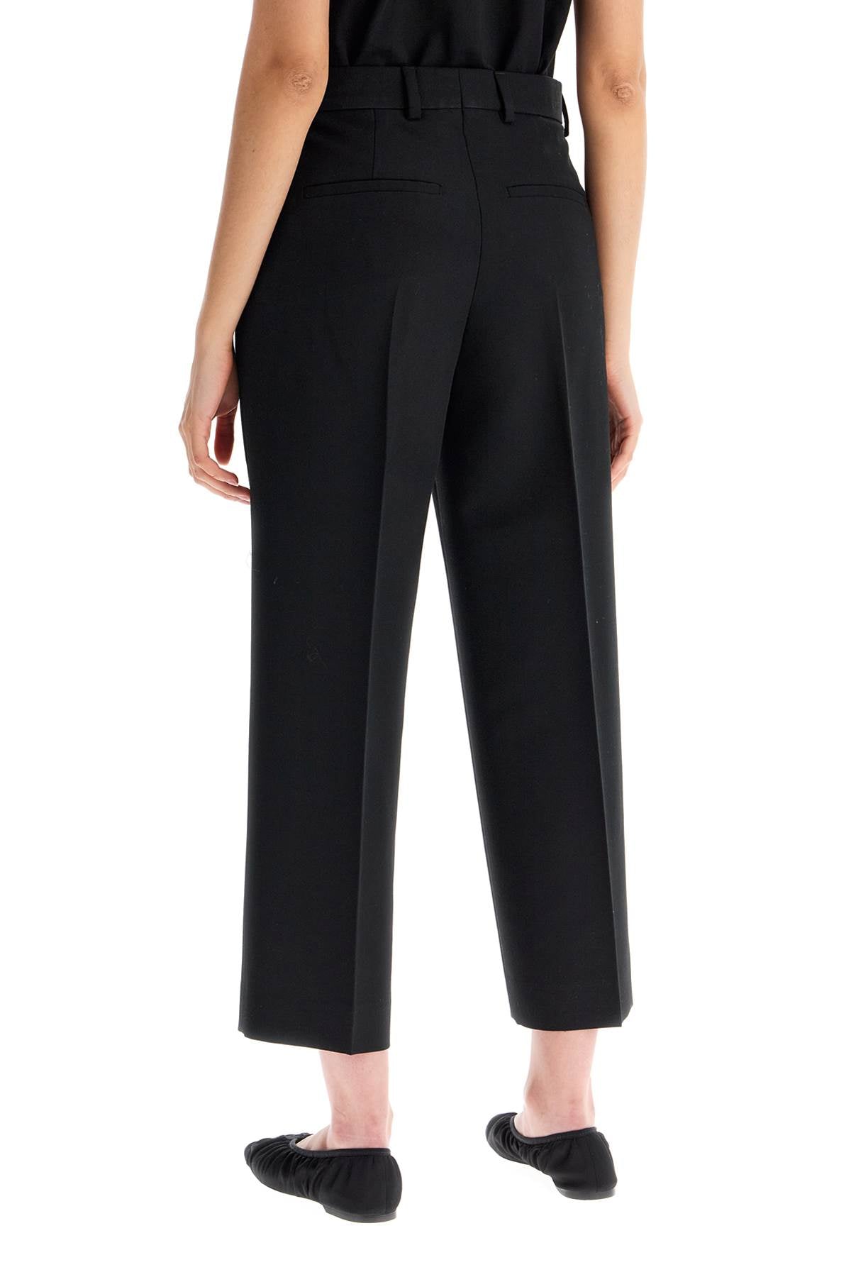 Toteme cropped wool blend trousers image 2