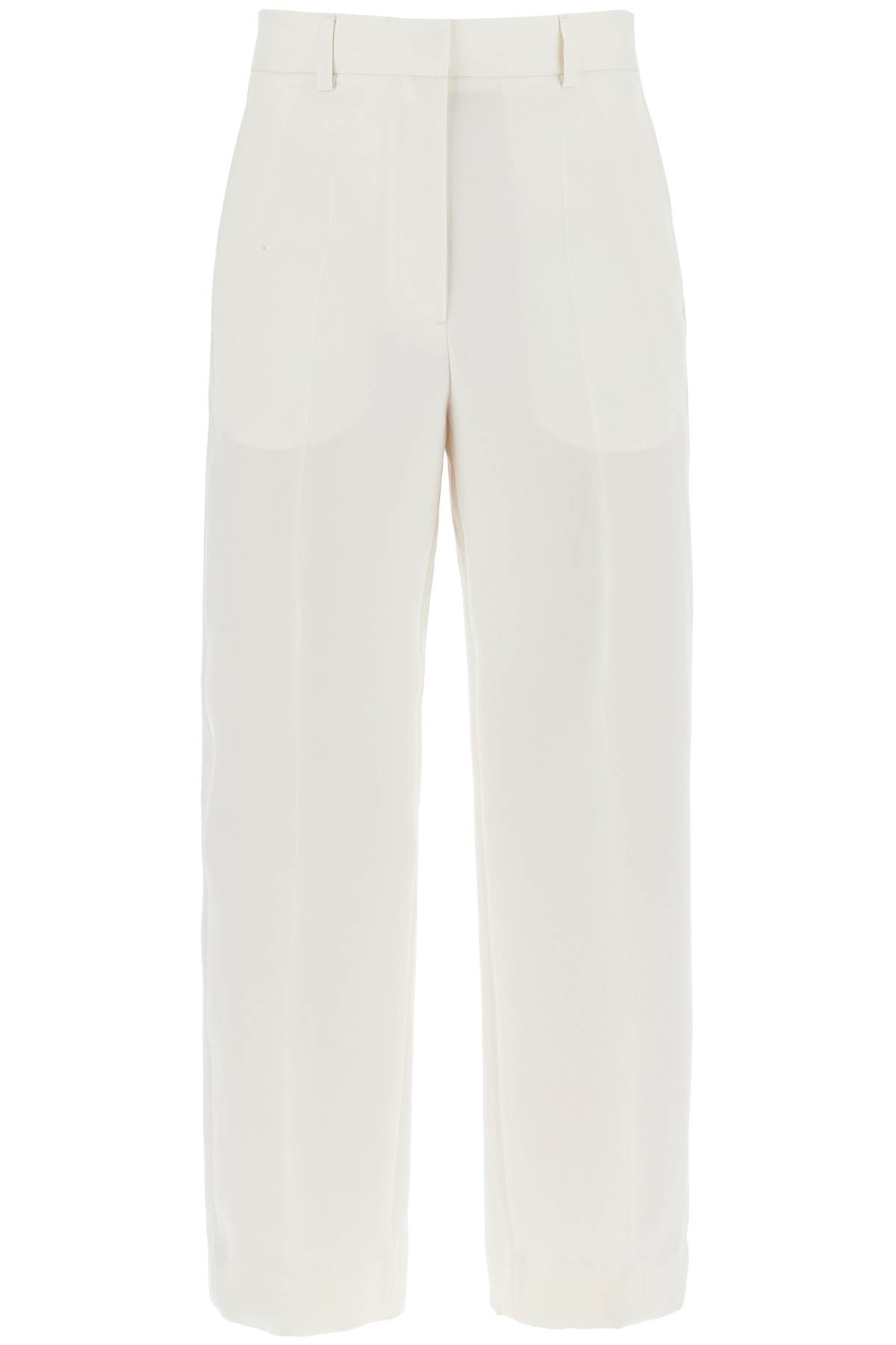 Toteme cropped wool blend trousers image 0